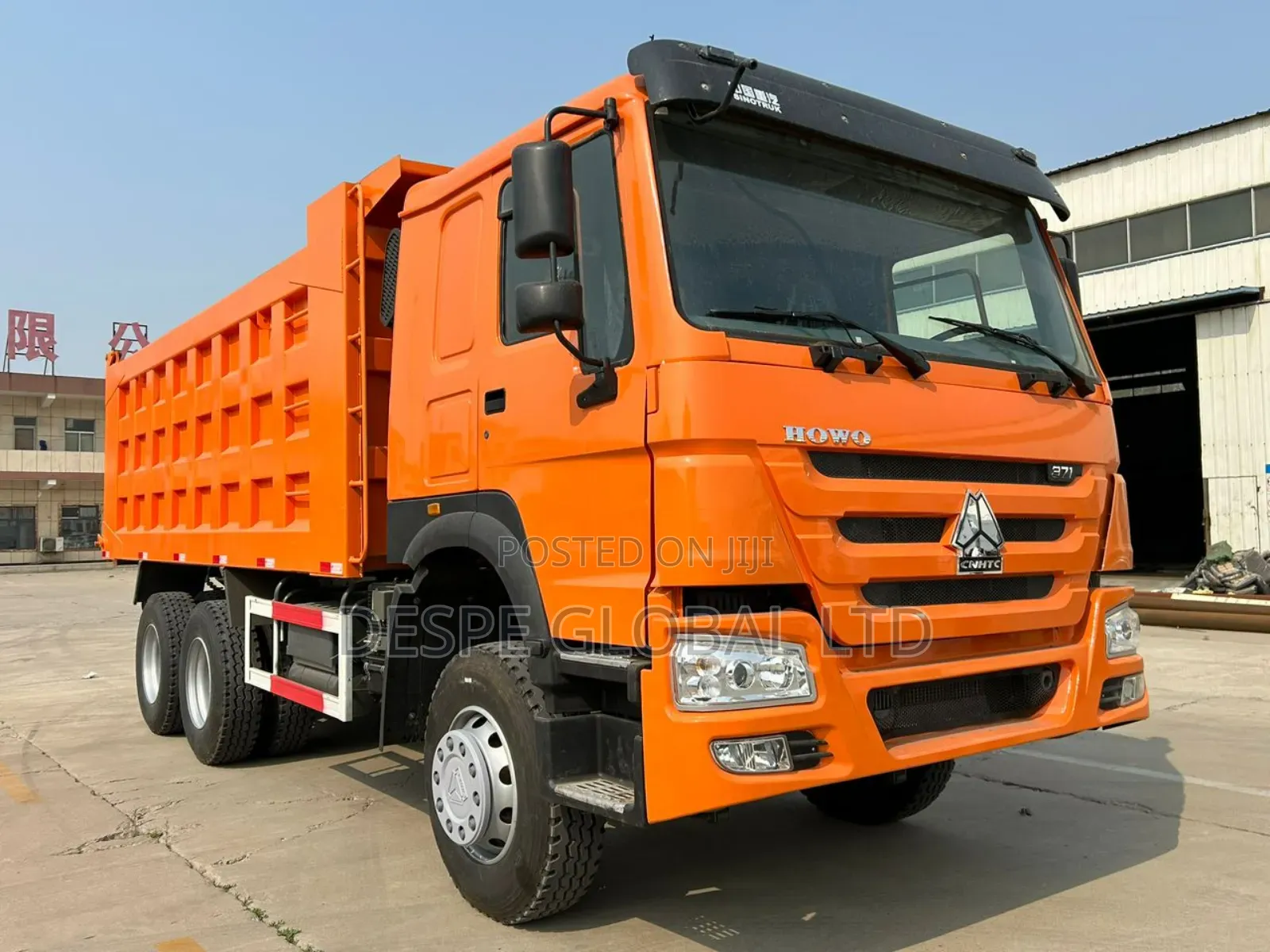 A Grade One Refurbished Howo Dump Truck With Brand New Engine and Ac