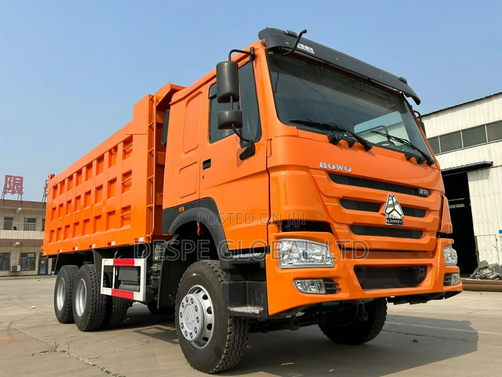 A Grade One Refurbished Howo Dump Truck With Brand New Engine and Ac