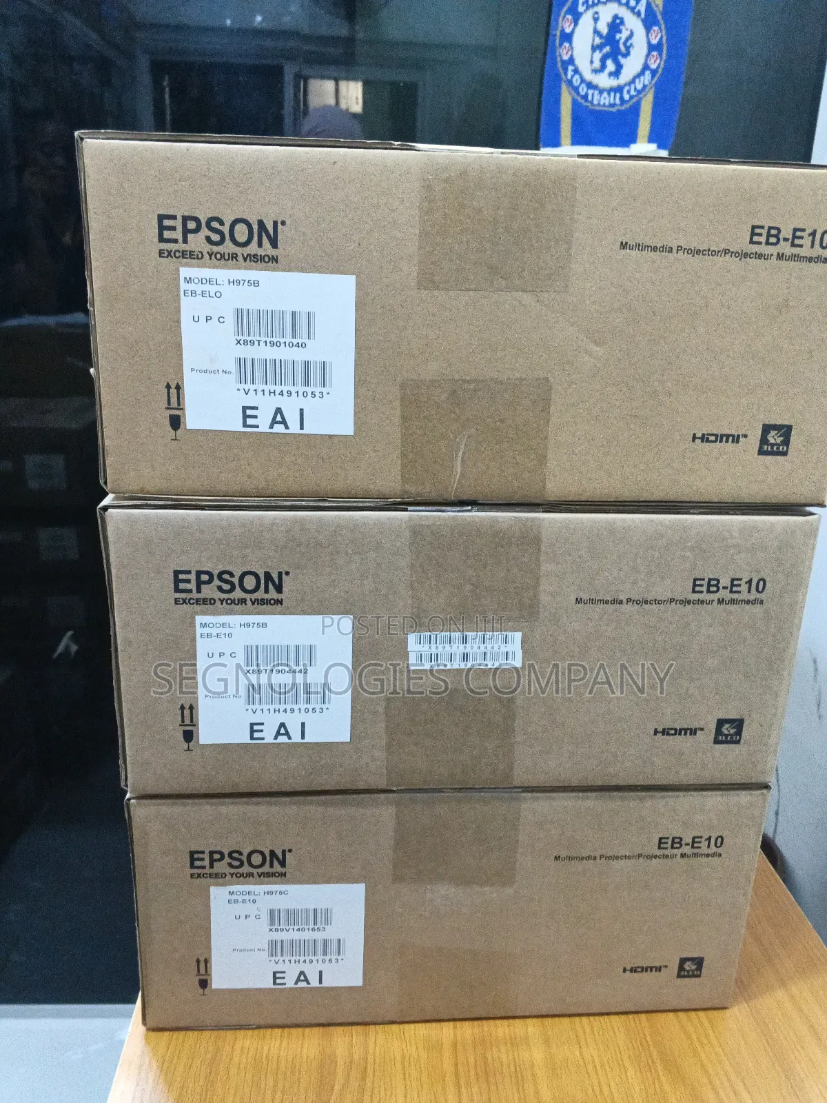 Epson Eb-E10 3600 Lumens Projector