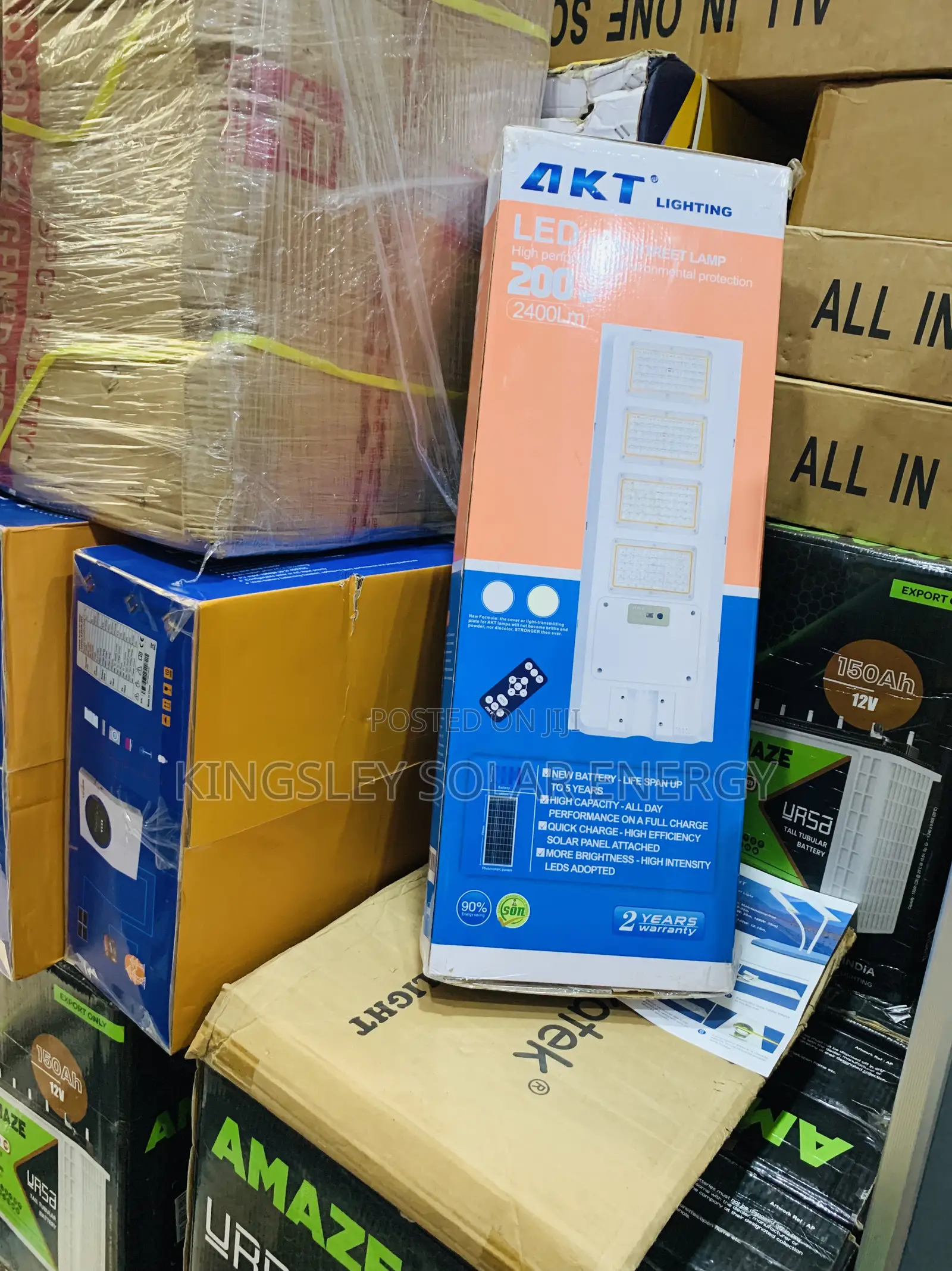 200w Akt Solar Street Light