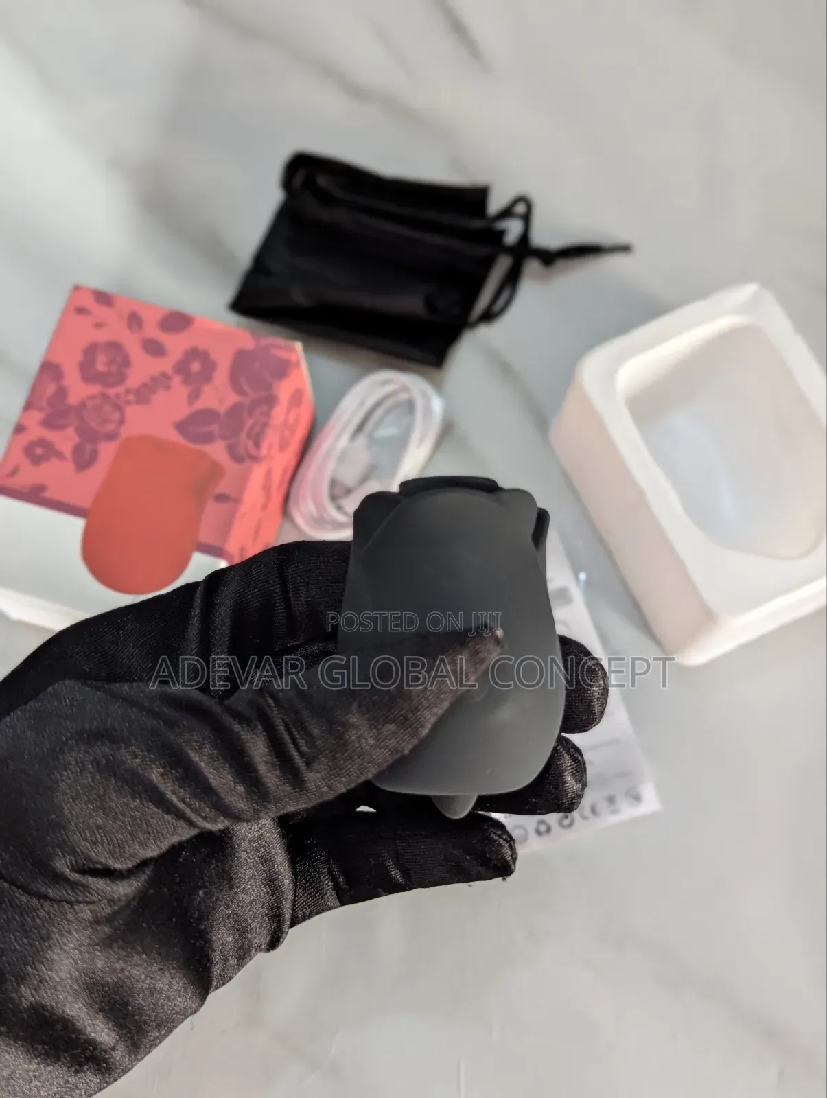 2 in 1 Usb Rechargeable Rose Sucking With Licking Tongue Mast Vibrator
