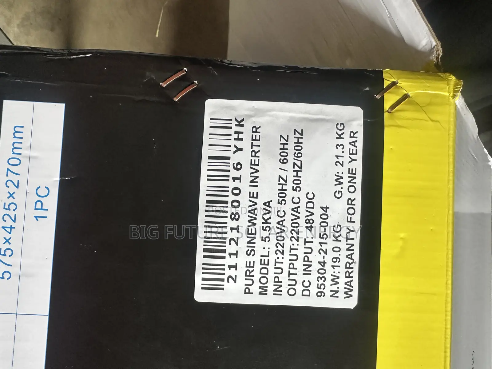 5.5kva Yohako Solar Inverter 48v