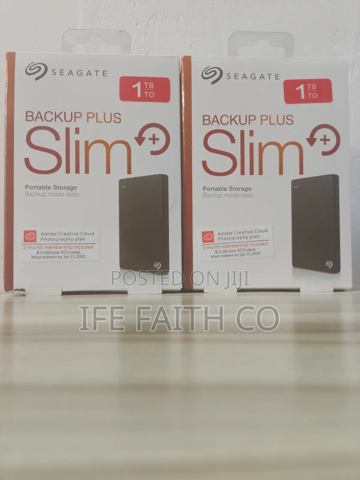 Seagate 1tb Backup Plus Slim Portable Hard Drive