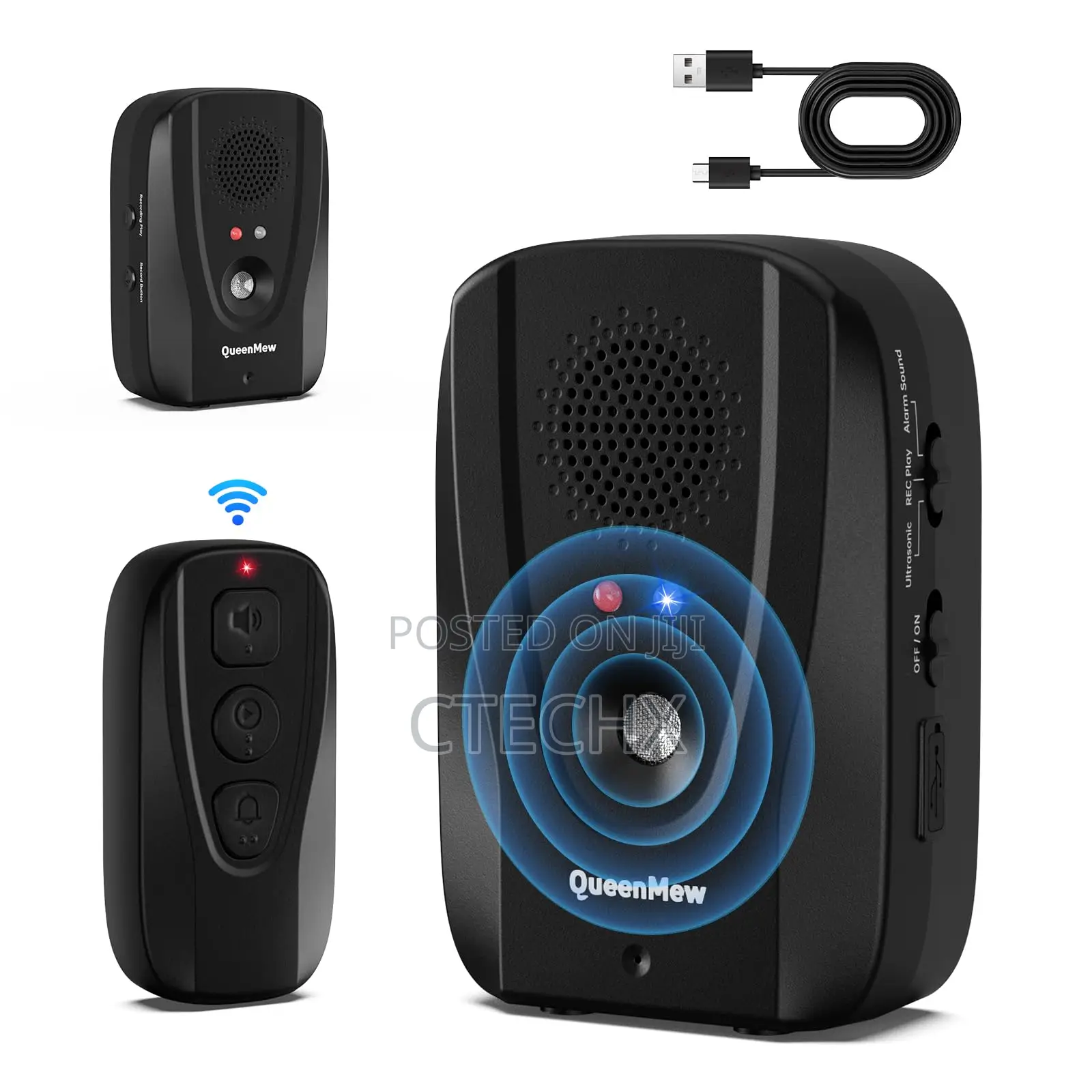 Dog Anti Barking Devices, 2-in-1 Auto Remote, 600ft Remote Range