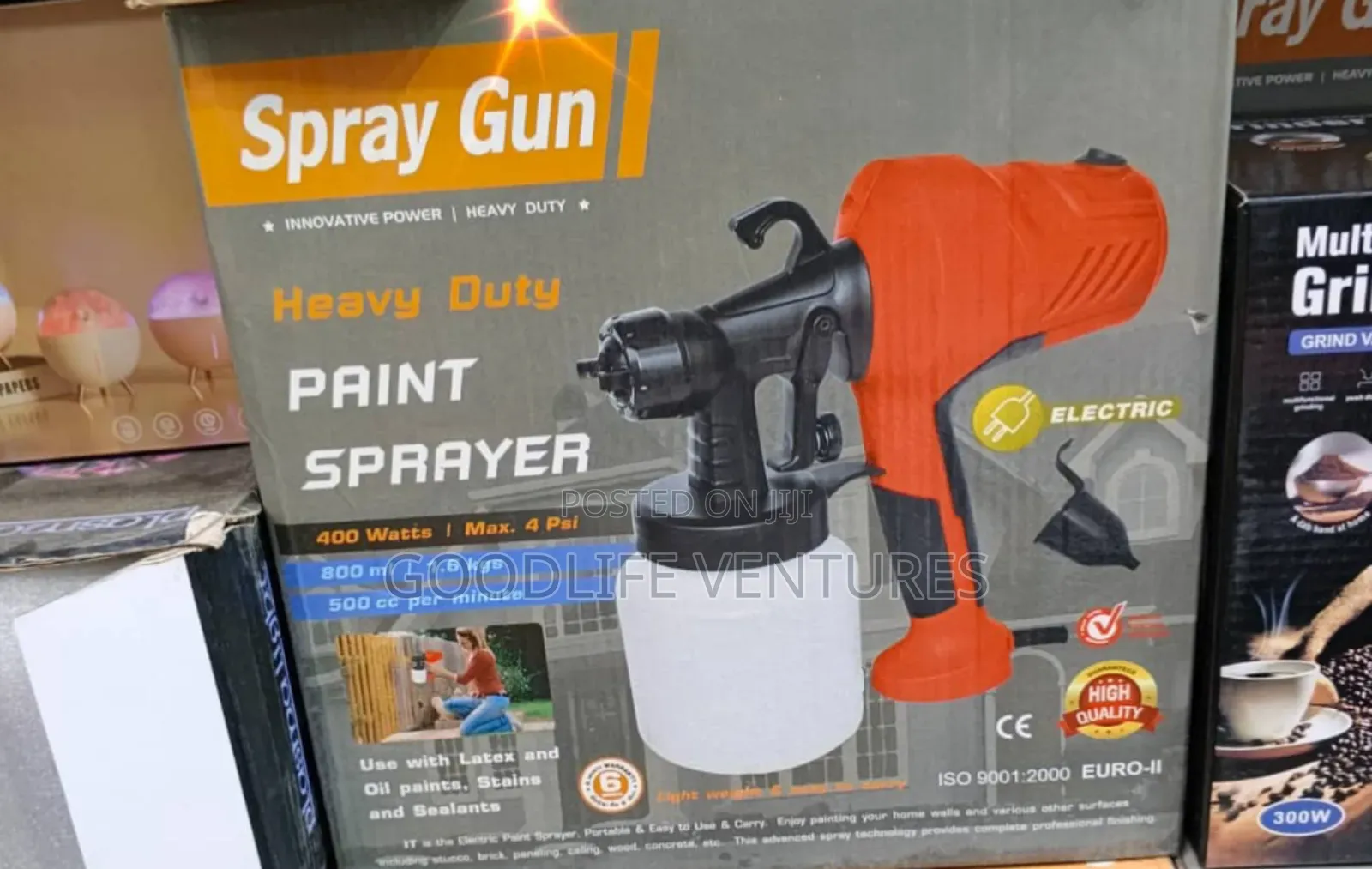 Heavy-Duty Paint Sprayer Gun