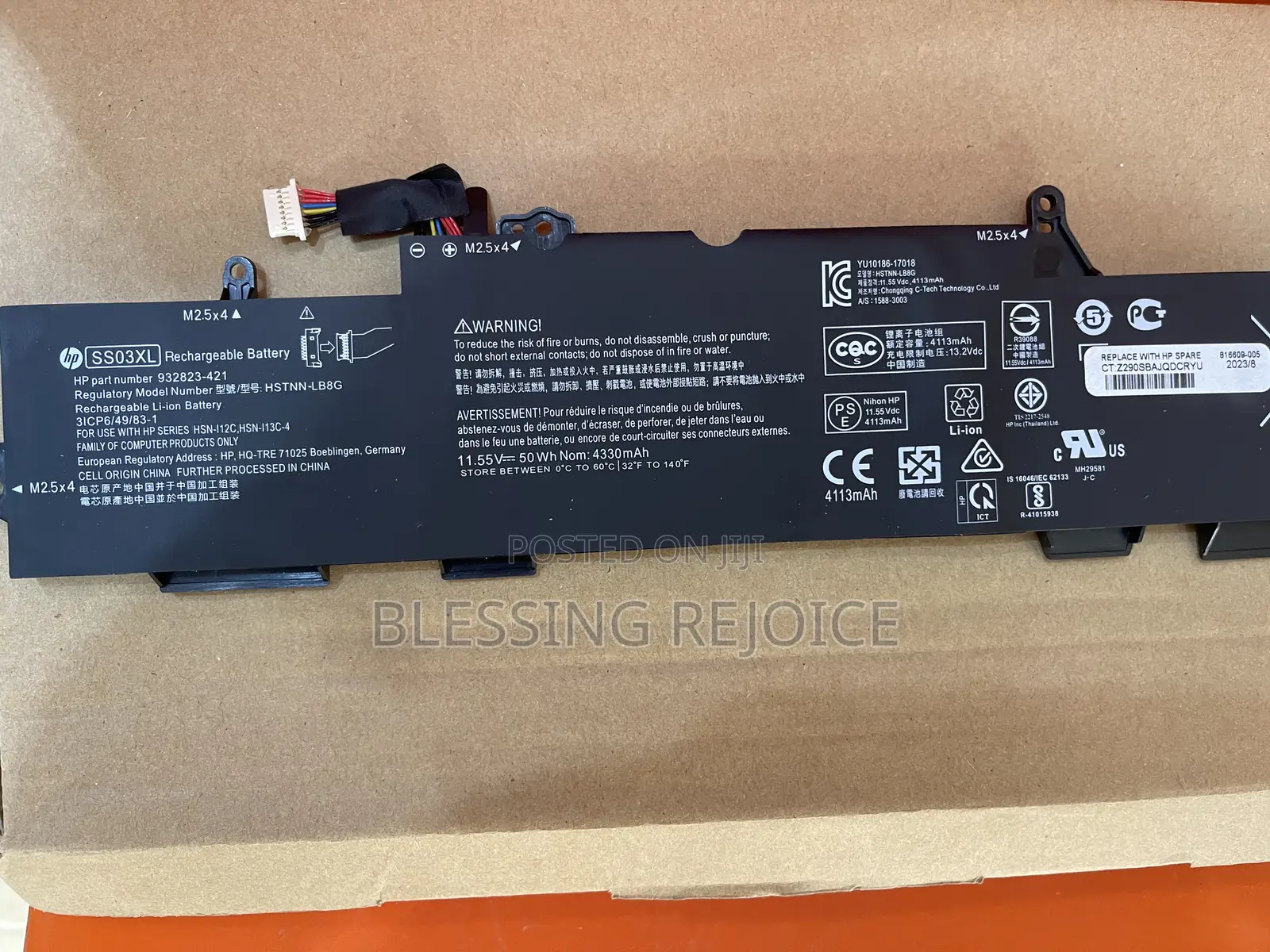 Hp Elitebook 840 G5 Laptop Battery Sso3xl
