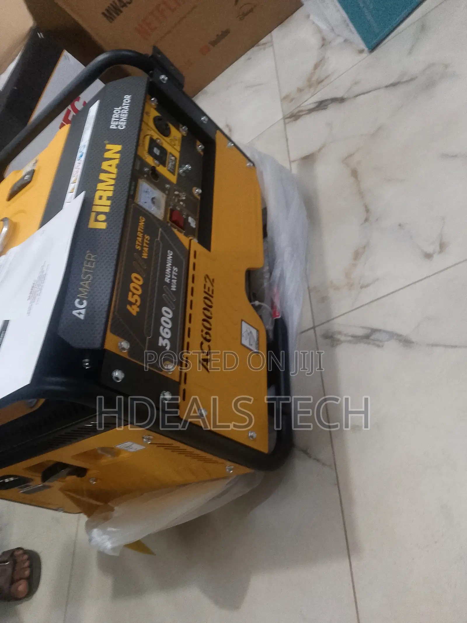 Firman Ac6000e2 Generator – Key Start + Remote Option