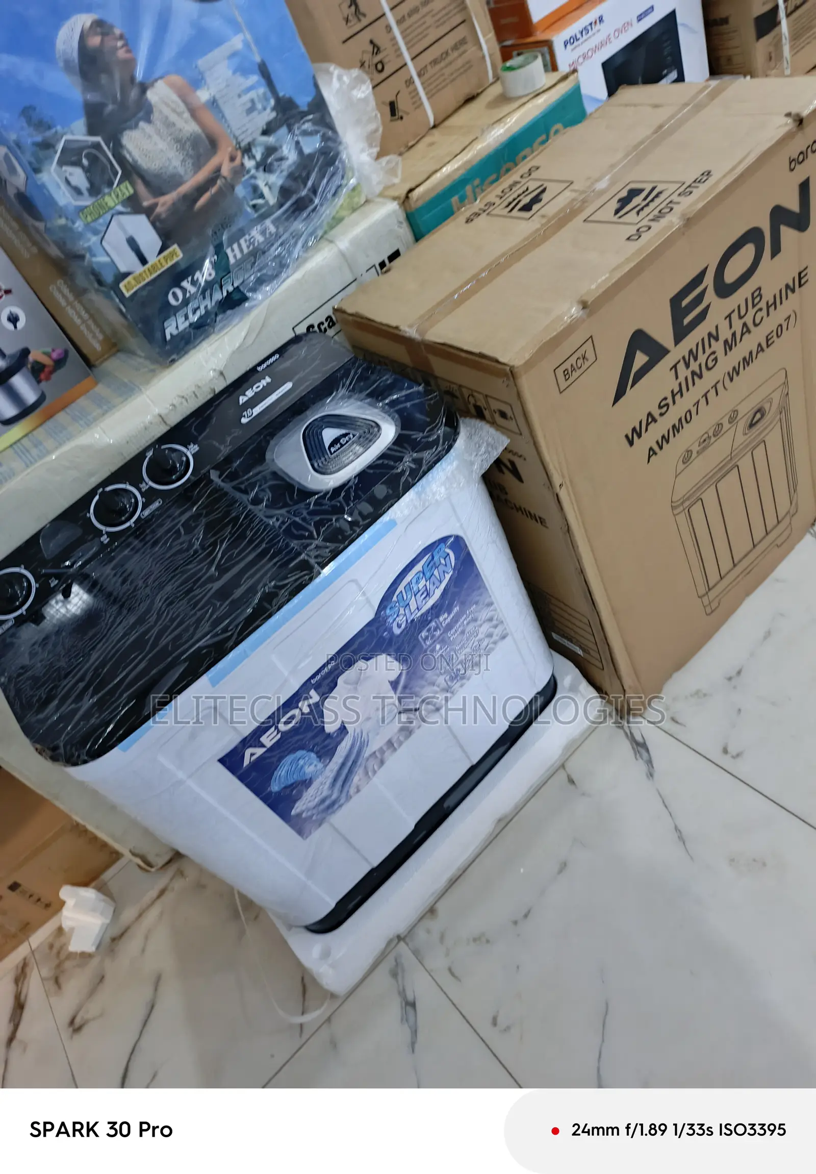 Efficient Aeon Twin Tub 7kg Washing Machine