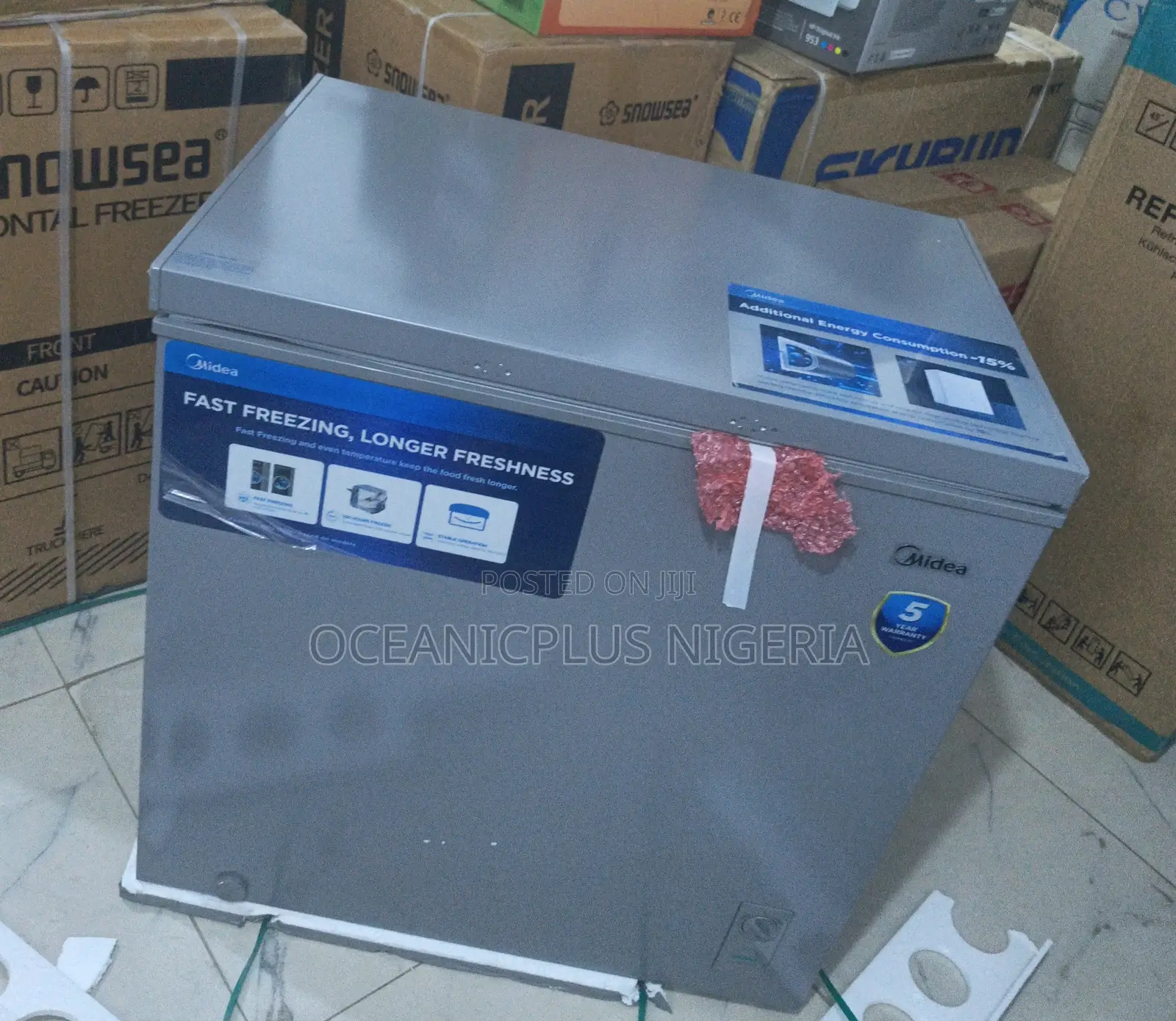 Midea 200l Chest Freezer Time-Saving Appliance (Mdrc277fzg43ngg)