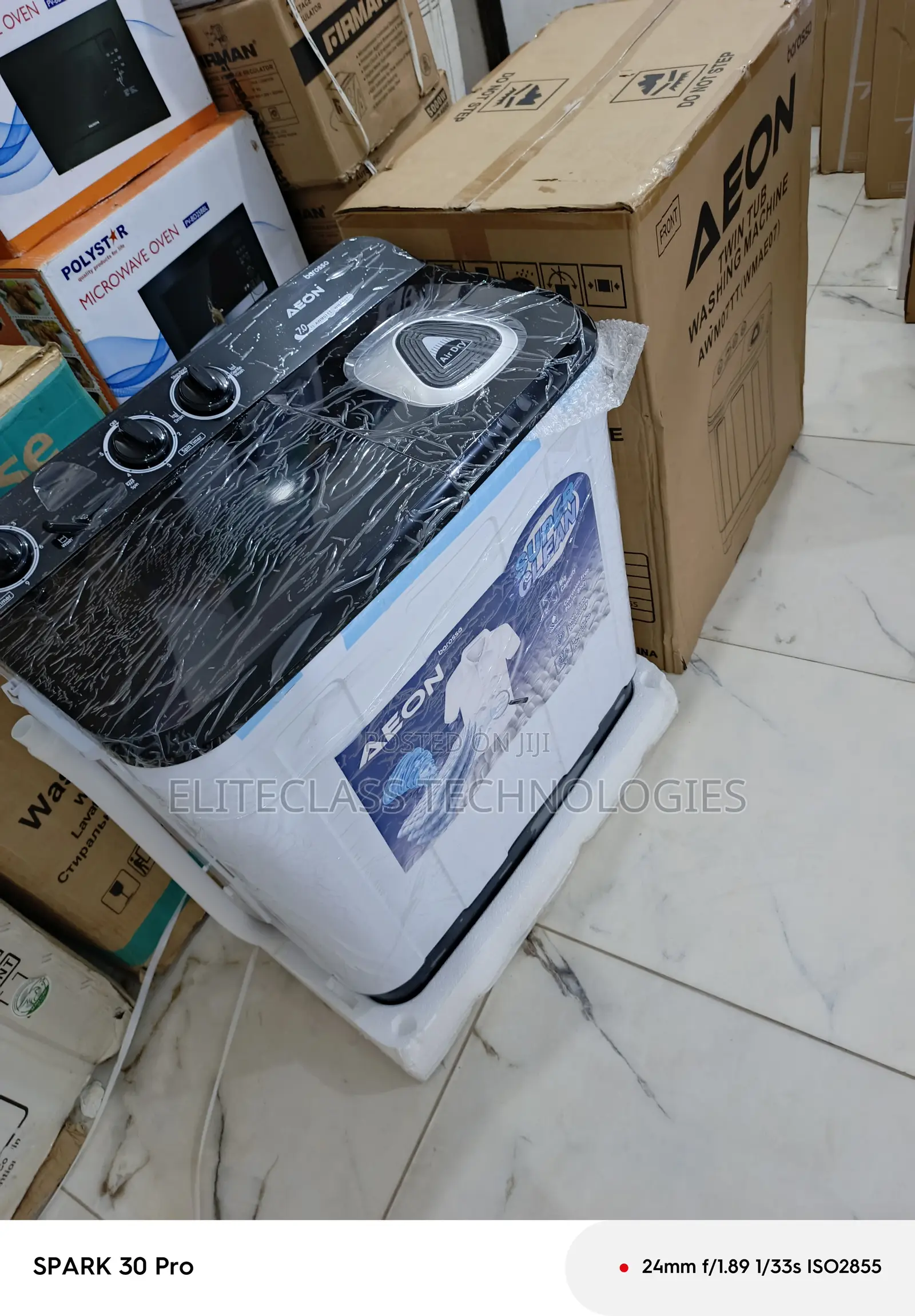 Brandnew Aeon Twin Tub 7kg Washing Machine