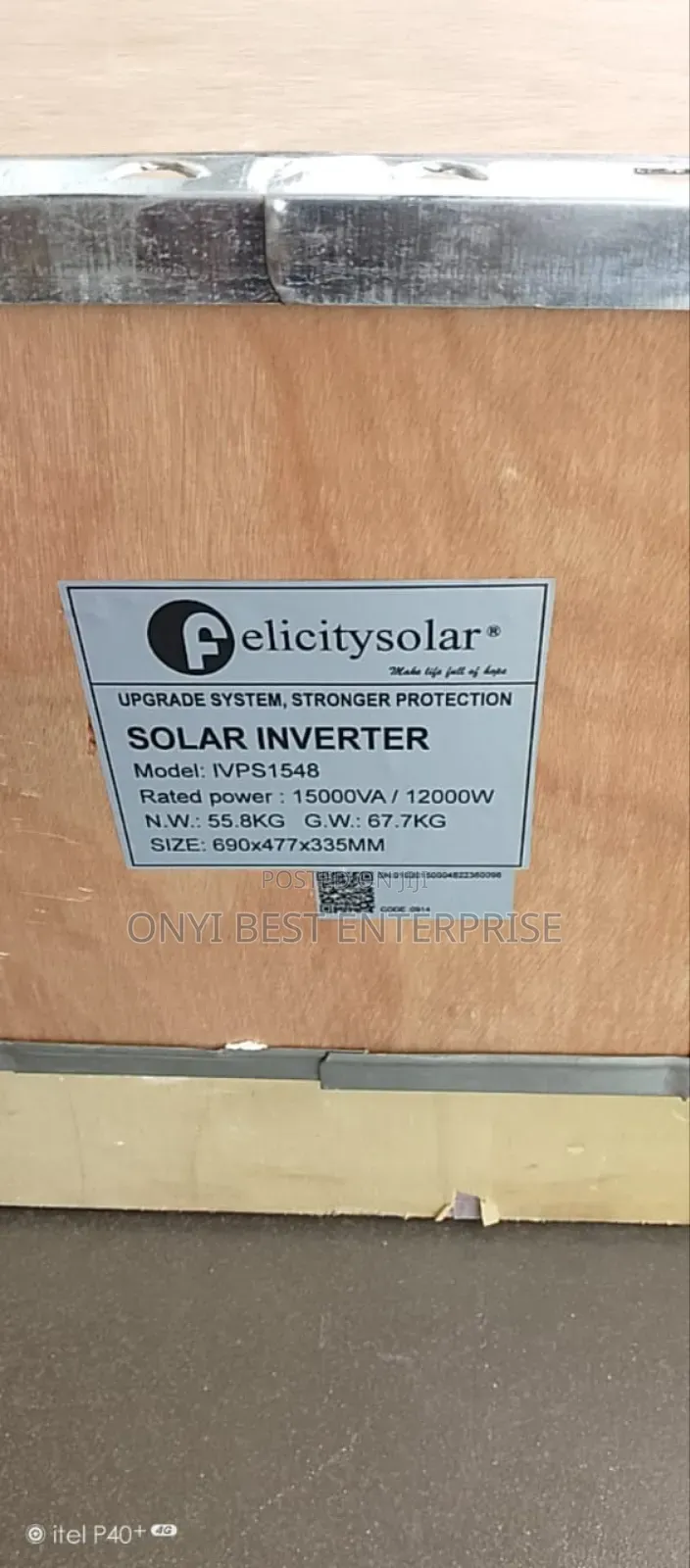 Felicity Hybrid Inverter 15kva 48v
