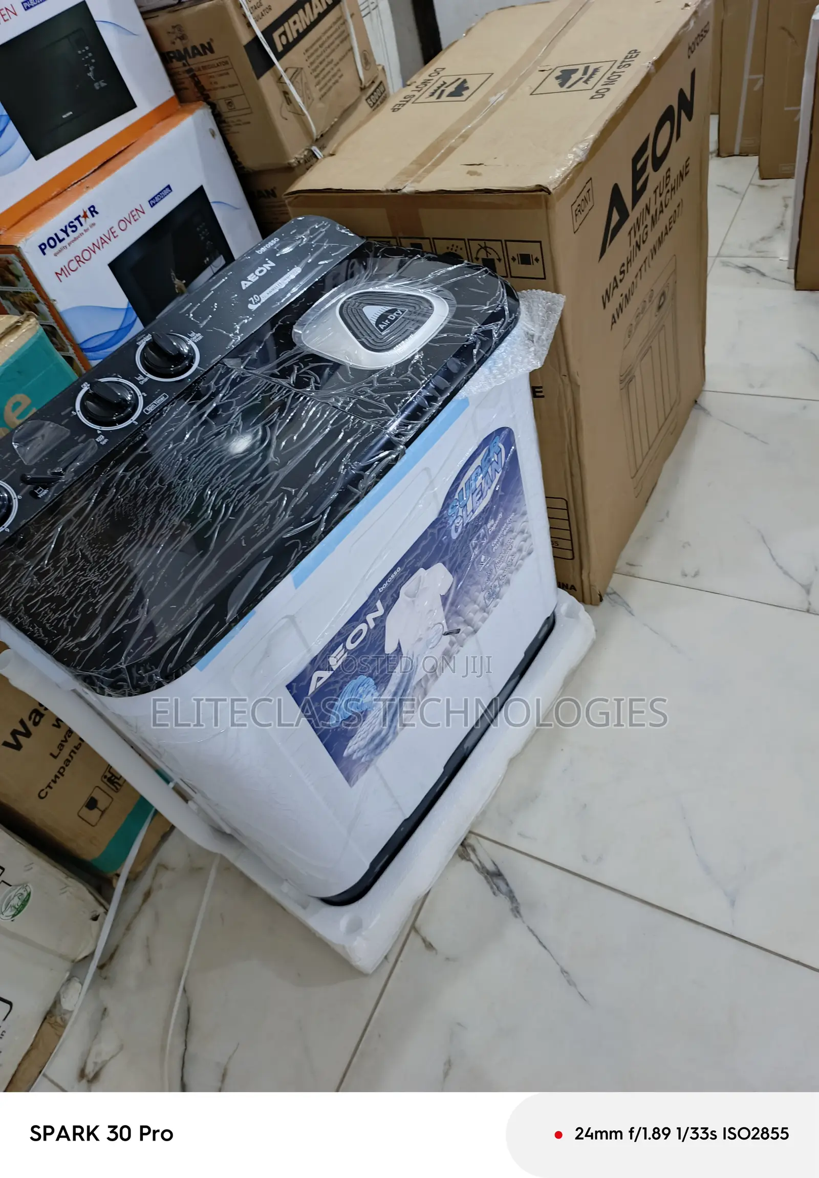 Stable Aeon Twin Tub 7kg Washing Machine