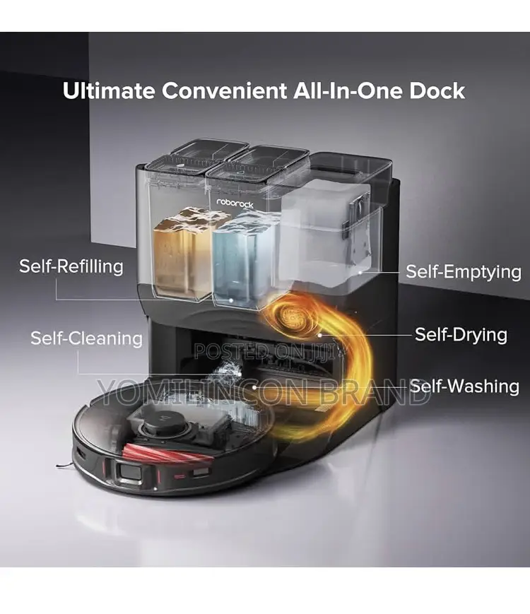 Roborock S8 Pro Ultra Robot Vacuum and Mop, Auto Drying.