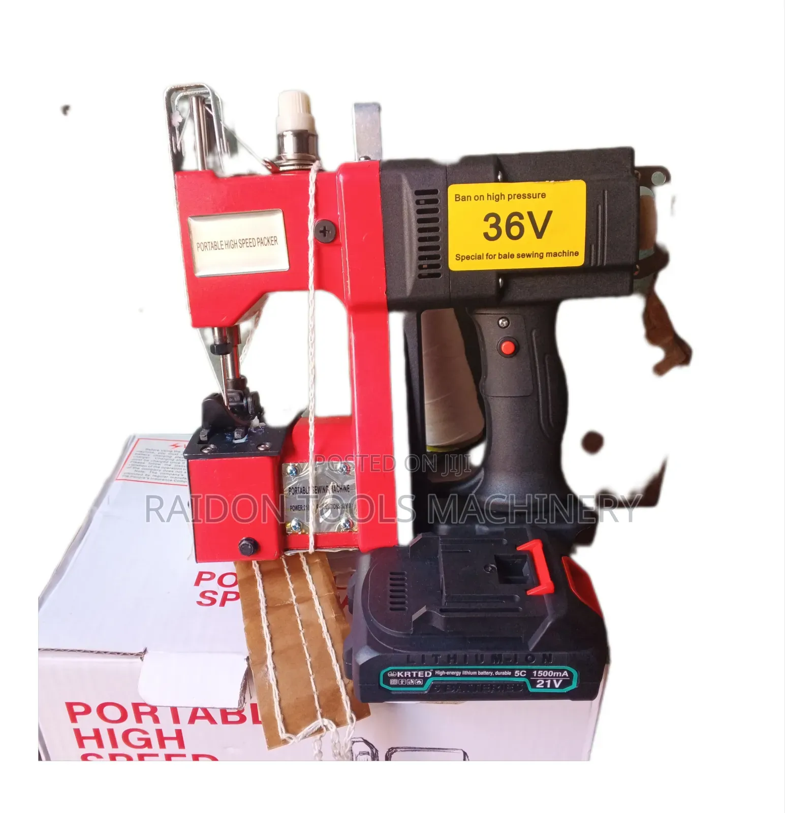 Cordless Bags Closer , Krted 36v