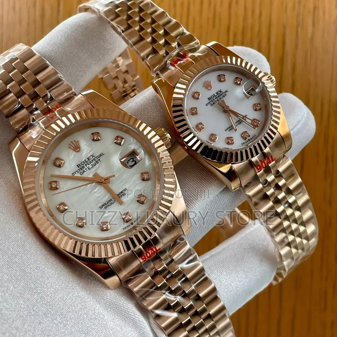 Rolex Quality Luxury Couples Set Wristwatch