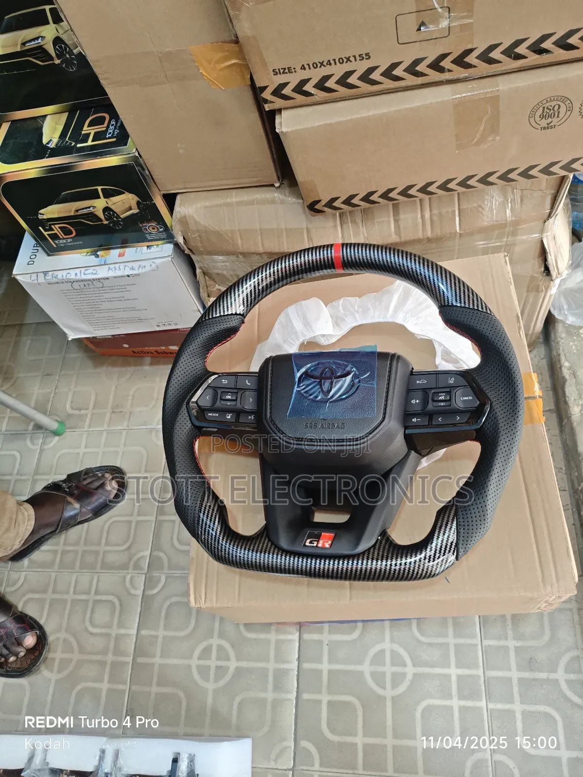 Toyota Hilux/Highlander Upgrade Steering Wheel