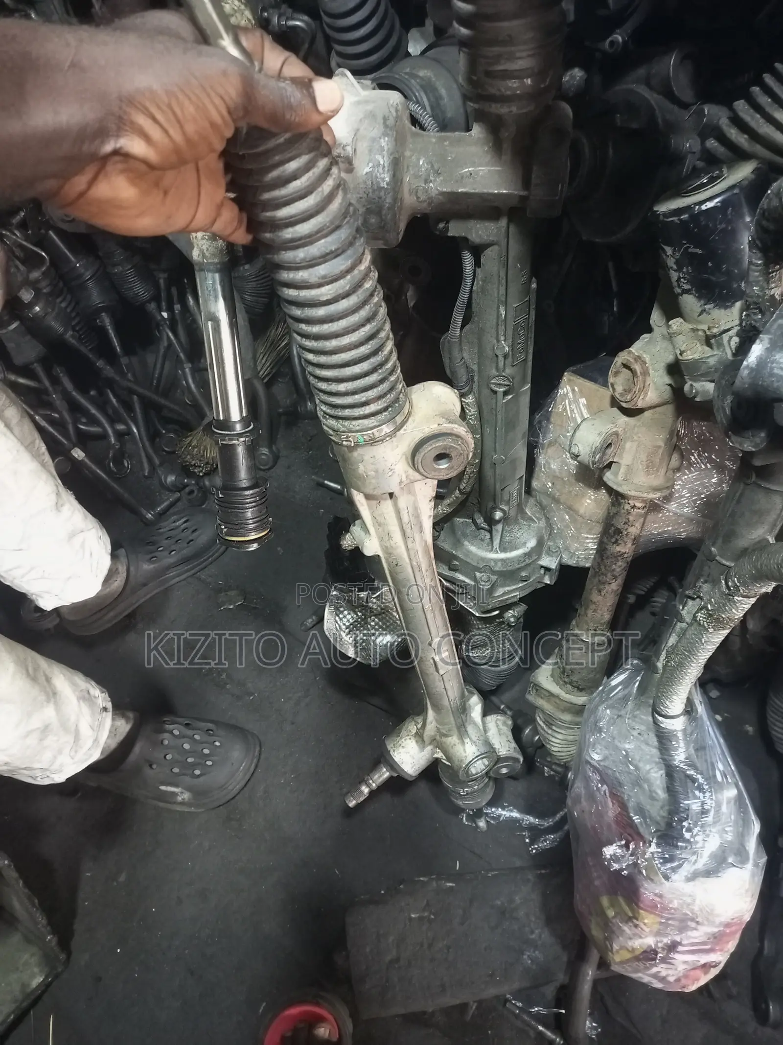 Shock, Lower Arm, Brake Pads. Ball Joints. Linkages. Beam. Stabilizer