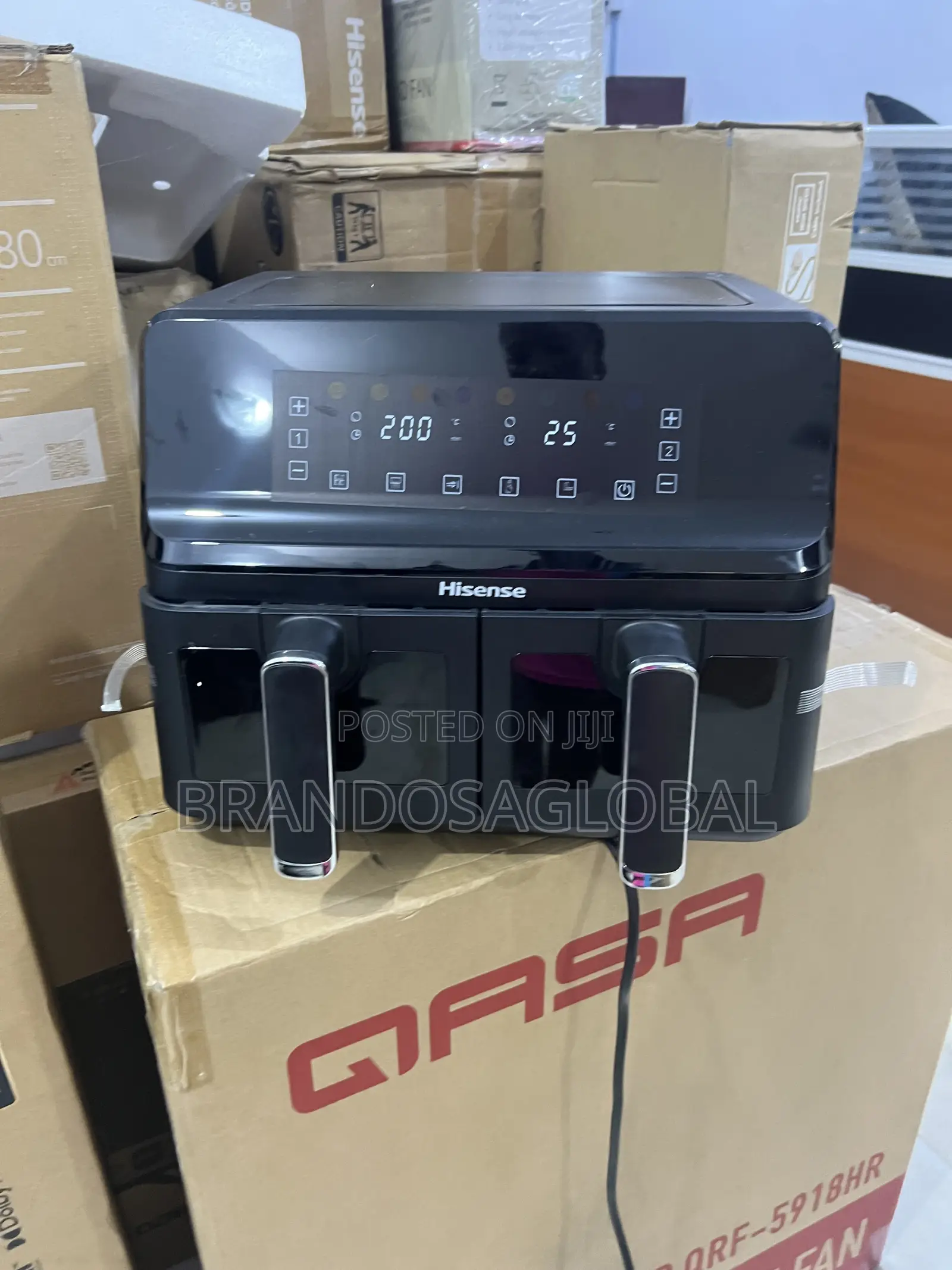 Hisense 8l Air Fryer – Dual Cooking Function Machine