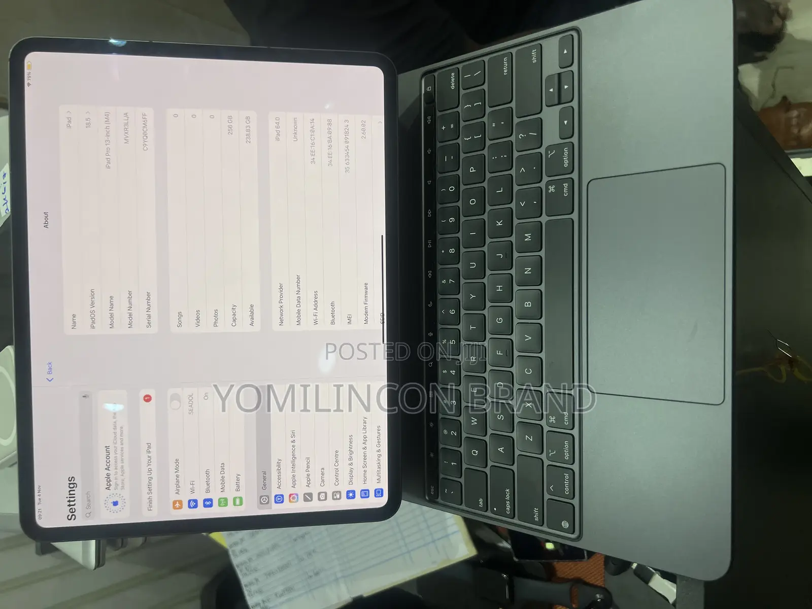 Apple iPad Pro 12.9 (2022) 256 GB Black