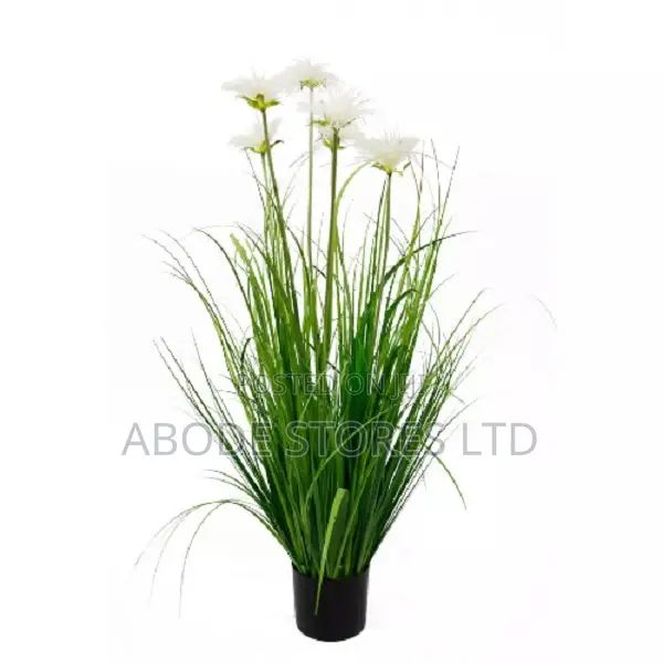 Potted Artificial Onion Grass Plant -75cm