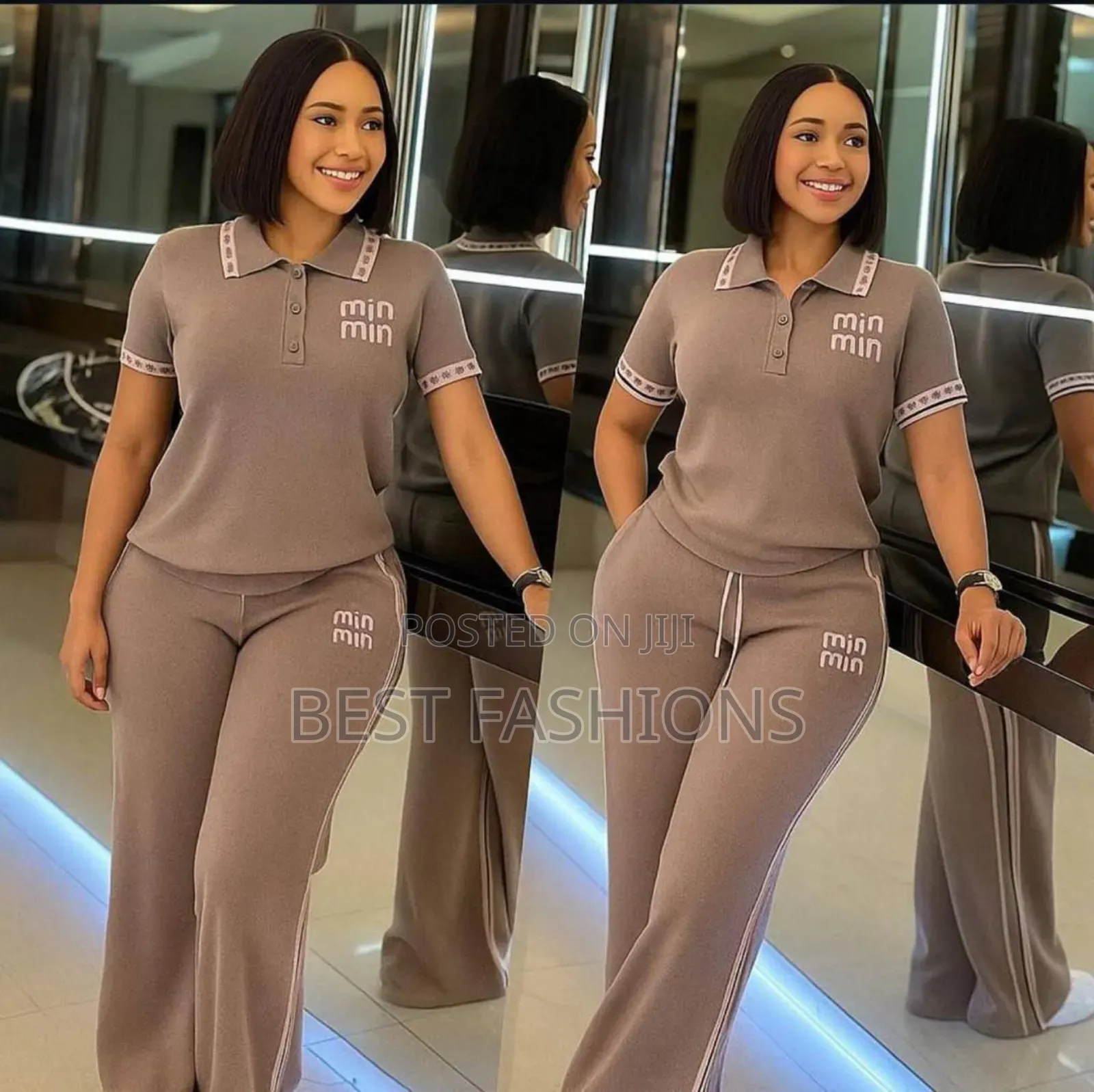 White Ladies 2 Piece Trousers