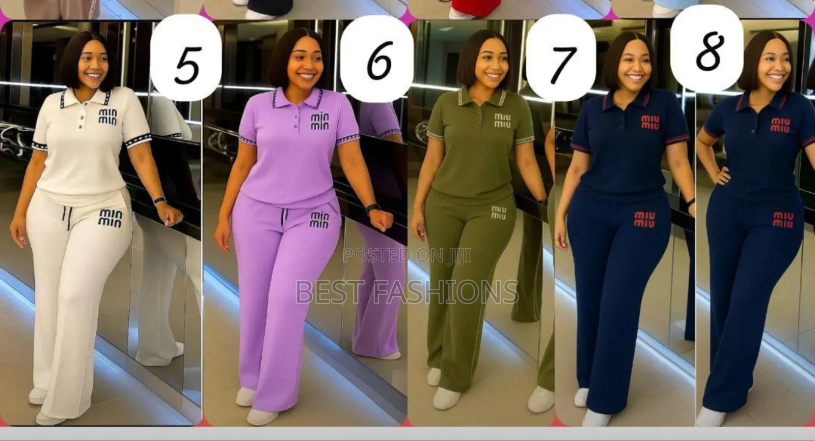 White Ladies 2 Piece Trousers