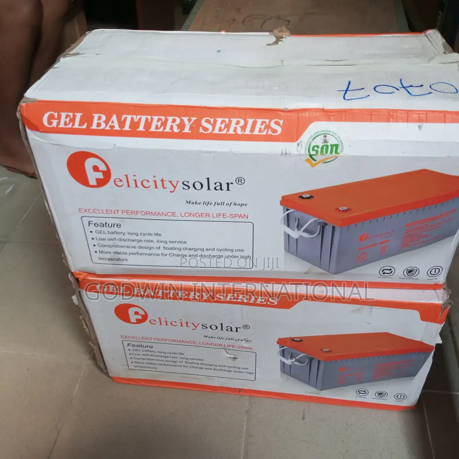 Felicity Dry Cell Battery 220a