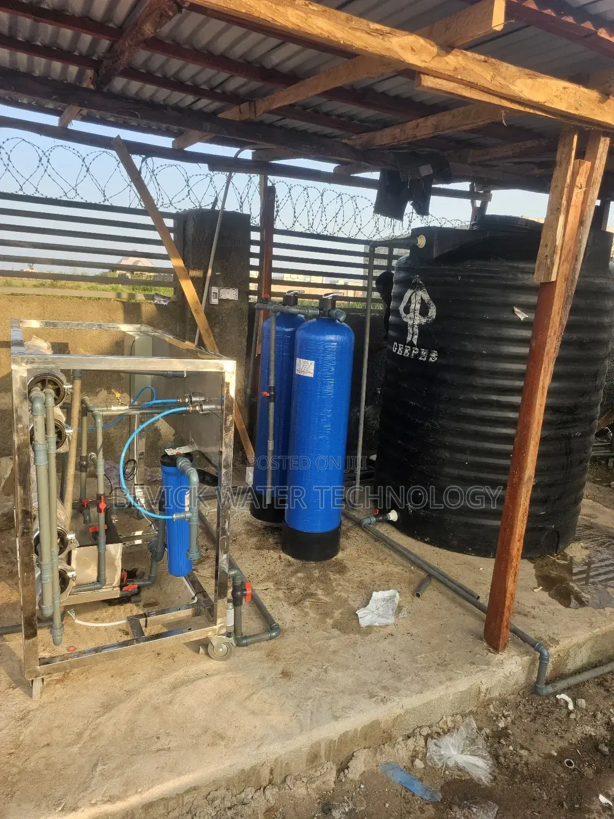Pure Water Factory Setup — Installation Connection Inclusive