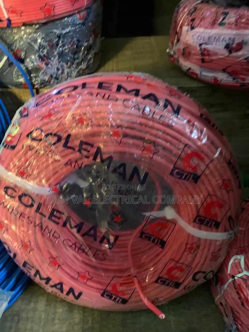 4mm Original Coleman Single Cables