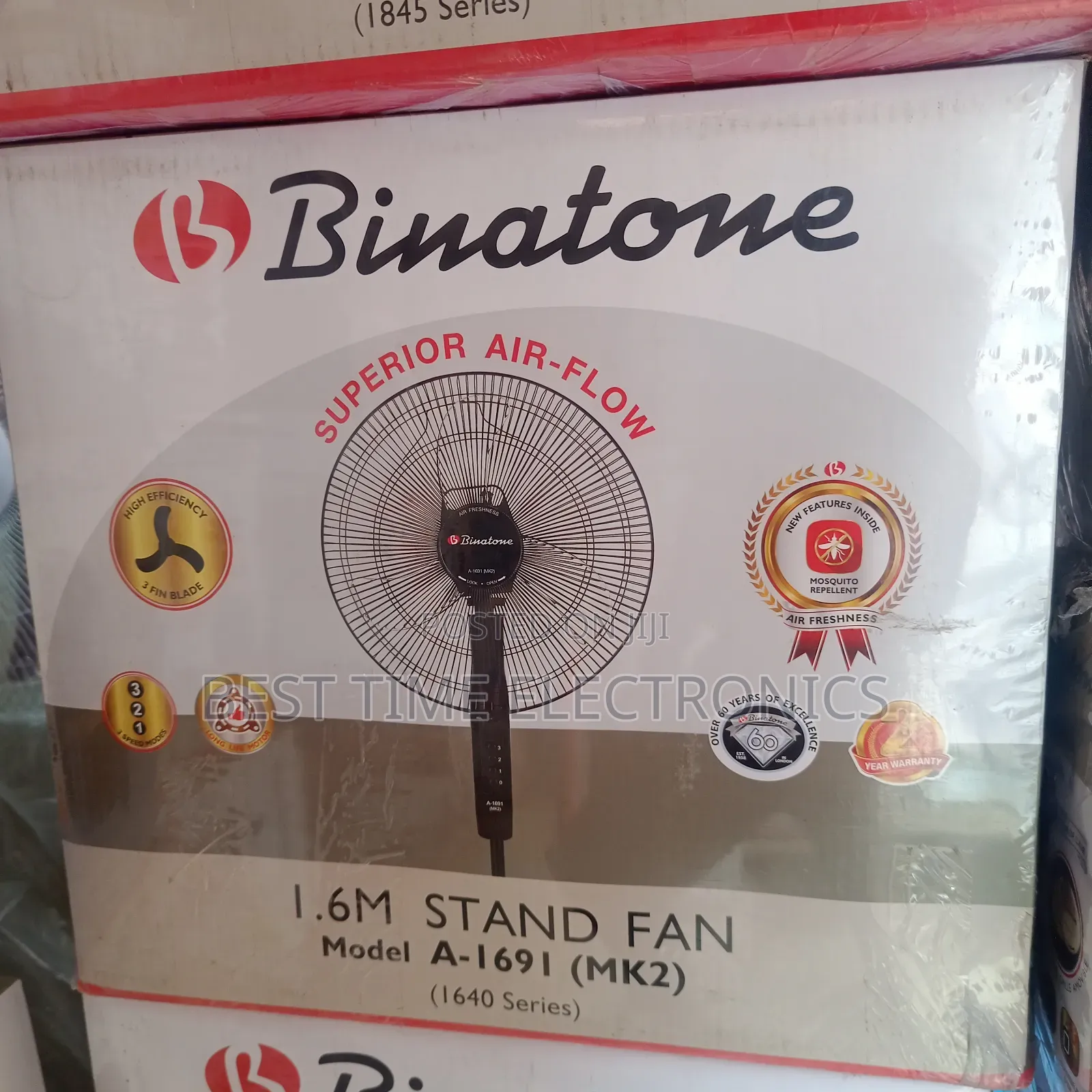 16" Binatone Electrical Stand Fan (A1691 Mk2)