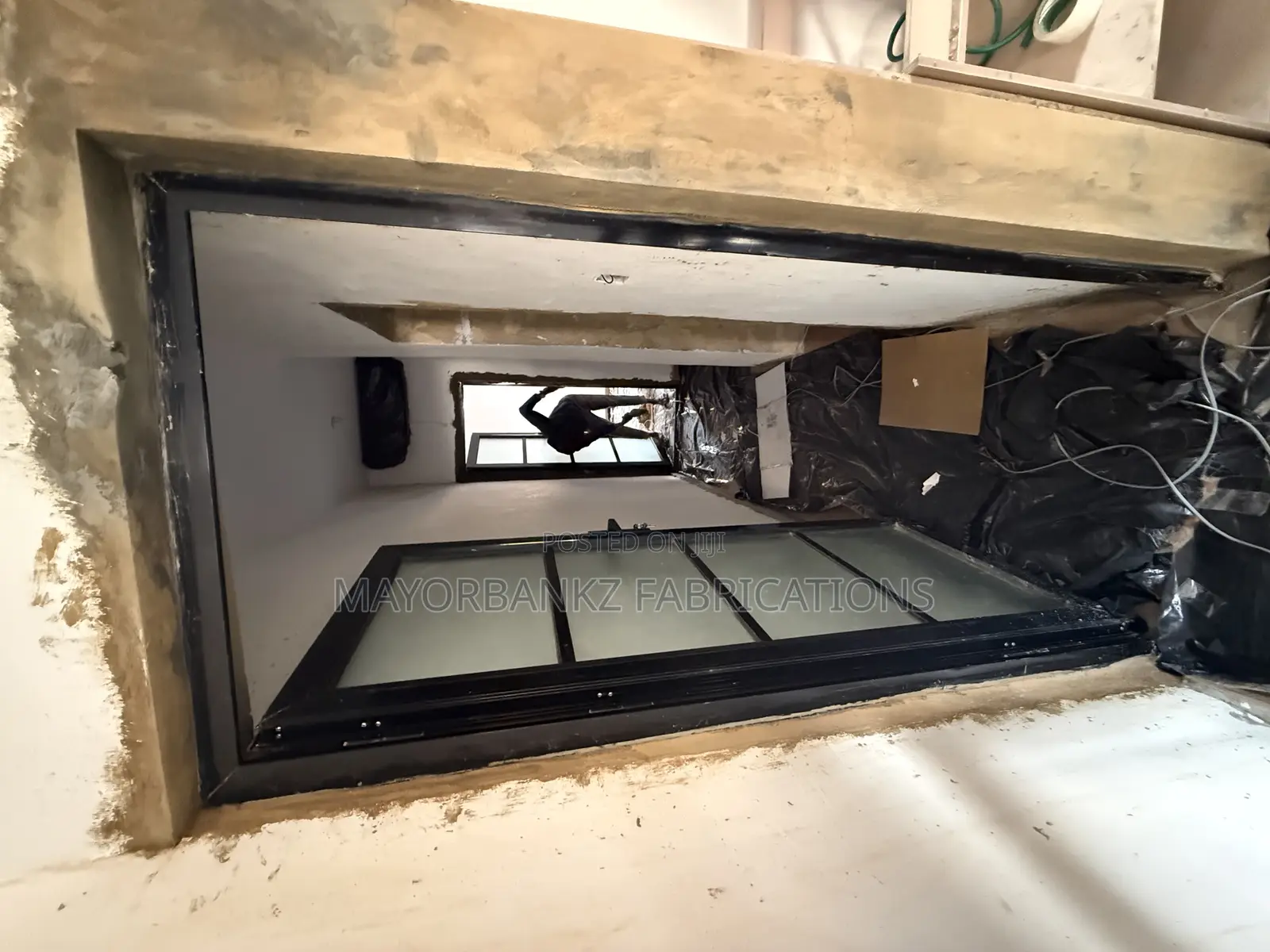 Aluminium Drafted Glass Door