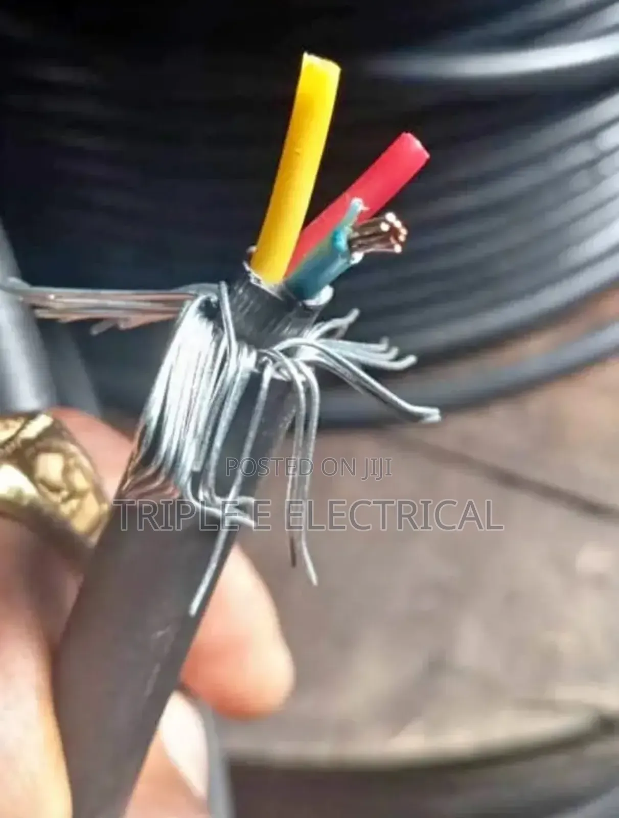 4mm 3core Armored Cable