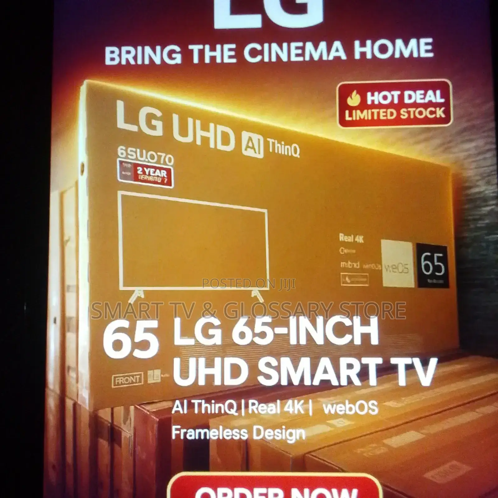 65 Inches Smart Tv Ultra Stadium Surround Tv