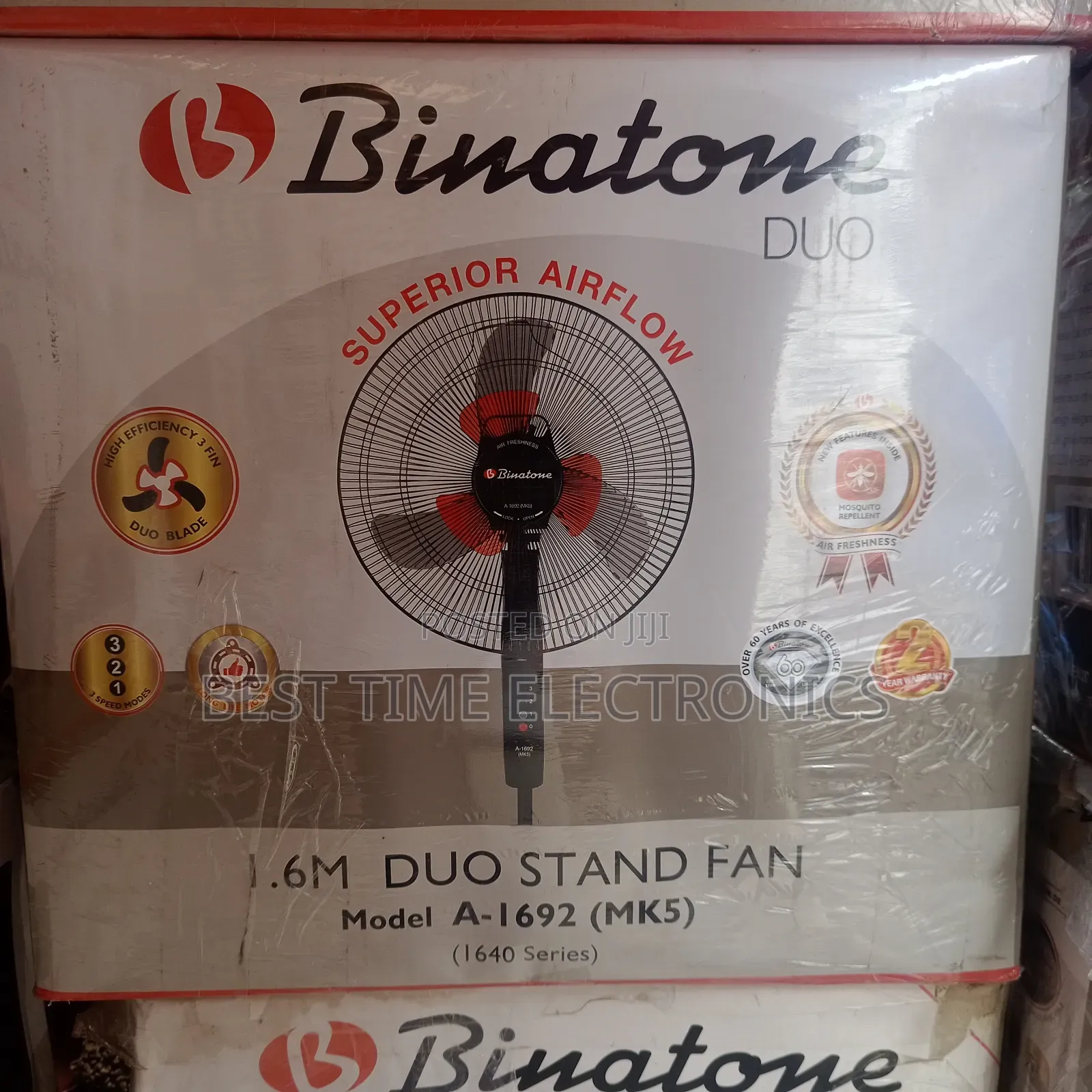 16" Binatone Electrical Stand Fan (A1692mk5)