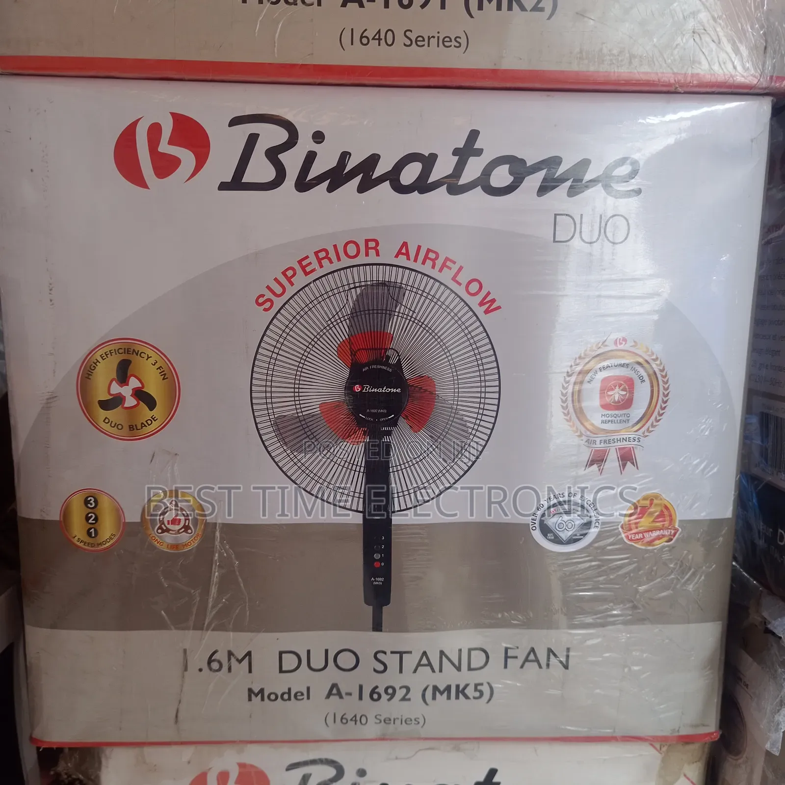 16" Binatone Electrical Stand Fan (A1692mk5)