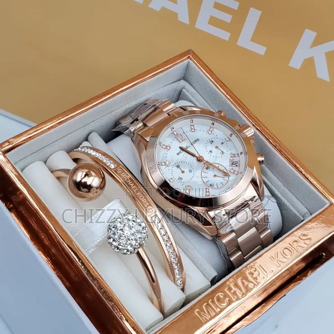 Michael Kors Quality Luxury Ladies Chain Strap Wristwatch