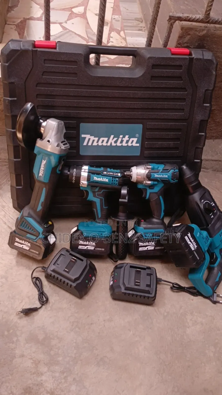 4in1 Makita Cordless Tools Set