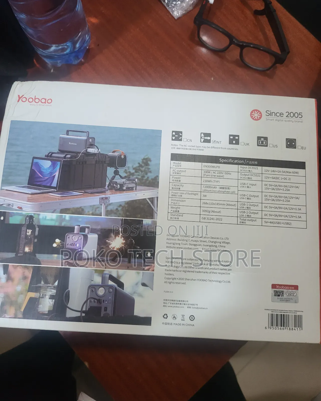 Yoobao En300wlpd 300w Portable Power Station
