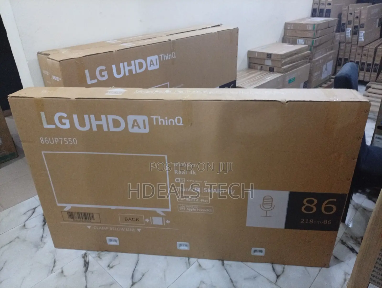 Lg 86” Crystal Clear Uhd Smart Tv