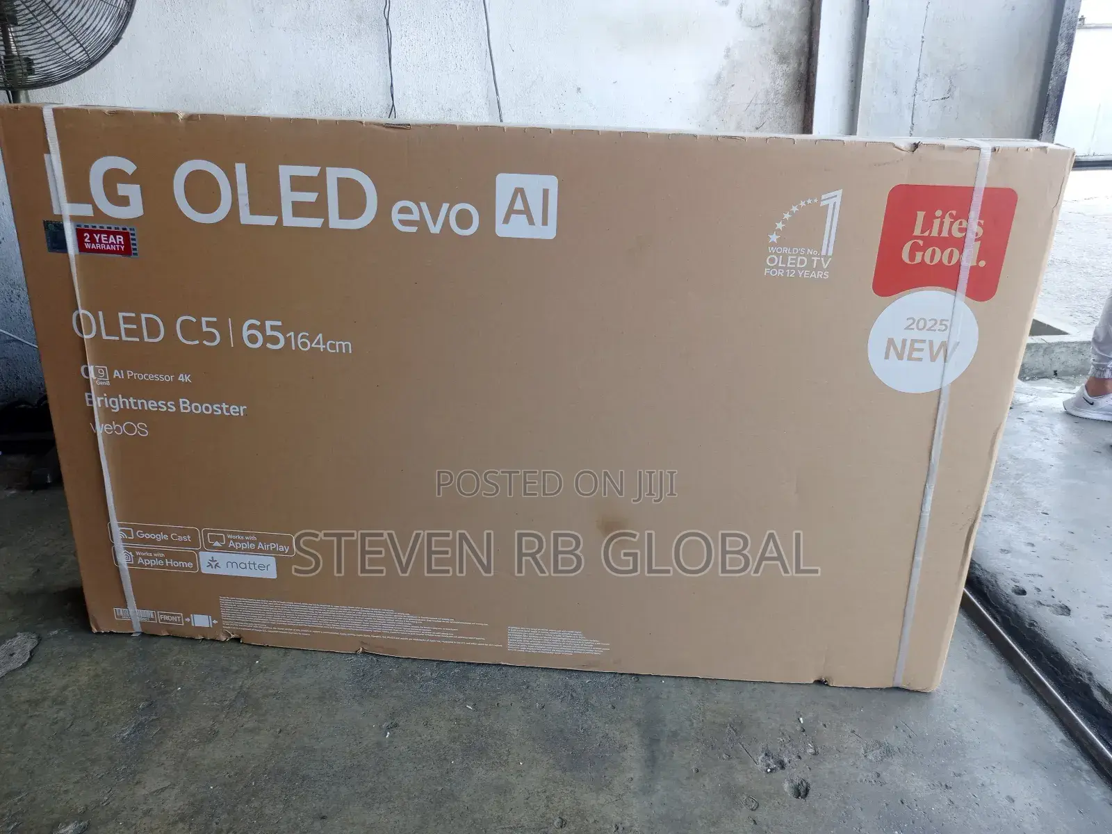 Lg 65" Oled Evo Ai Smart Tv (C5 Series) – 2025 Model