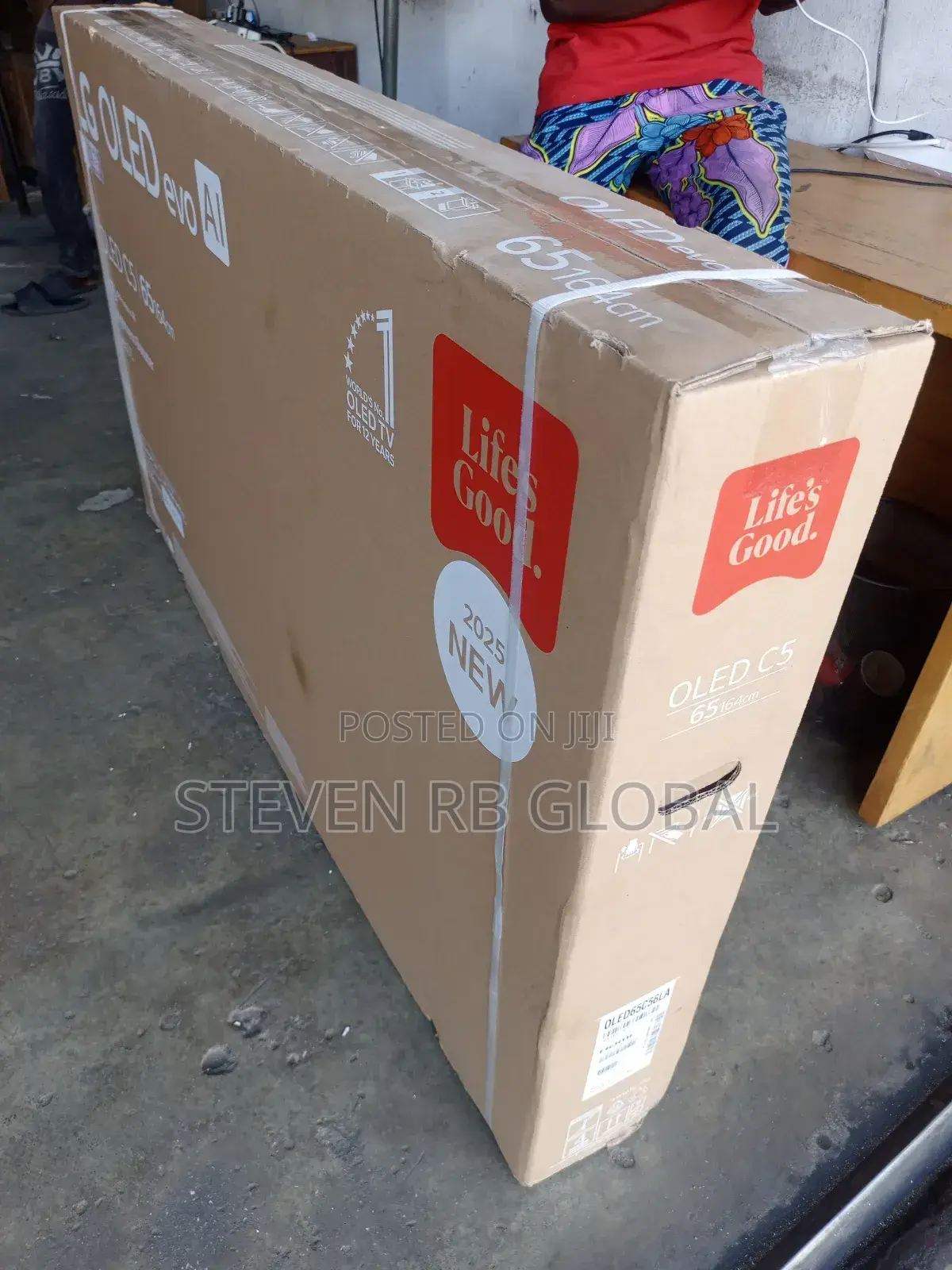 Lg 65" Oled Evo Ai Smart Tv (C5 Series) – 2025 Model