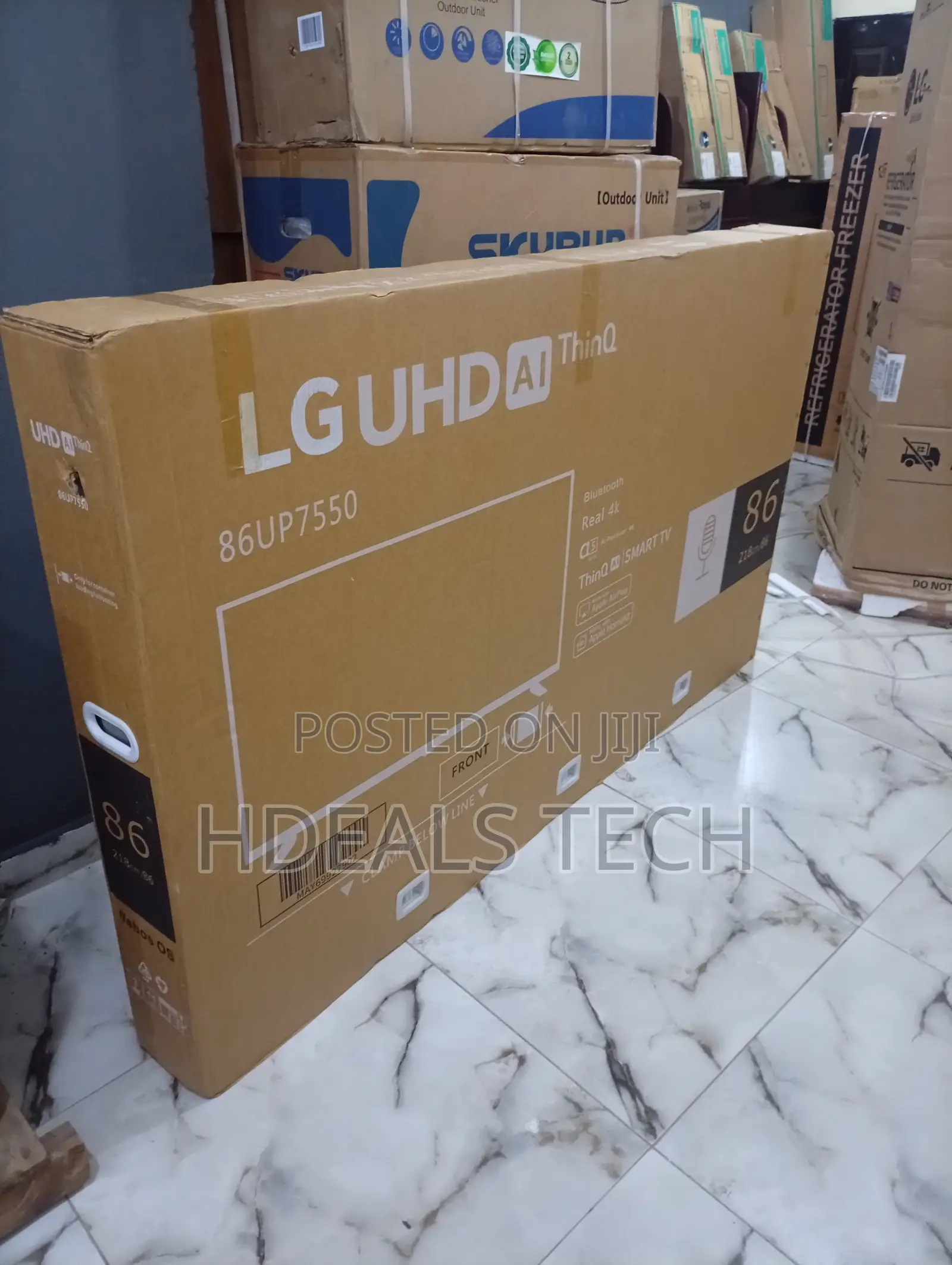 Lg 86” Crystal Clear Uhd Smart Tv