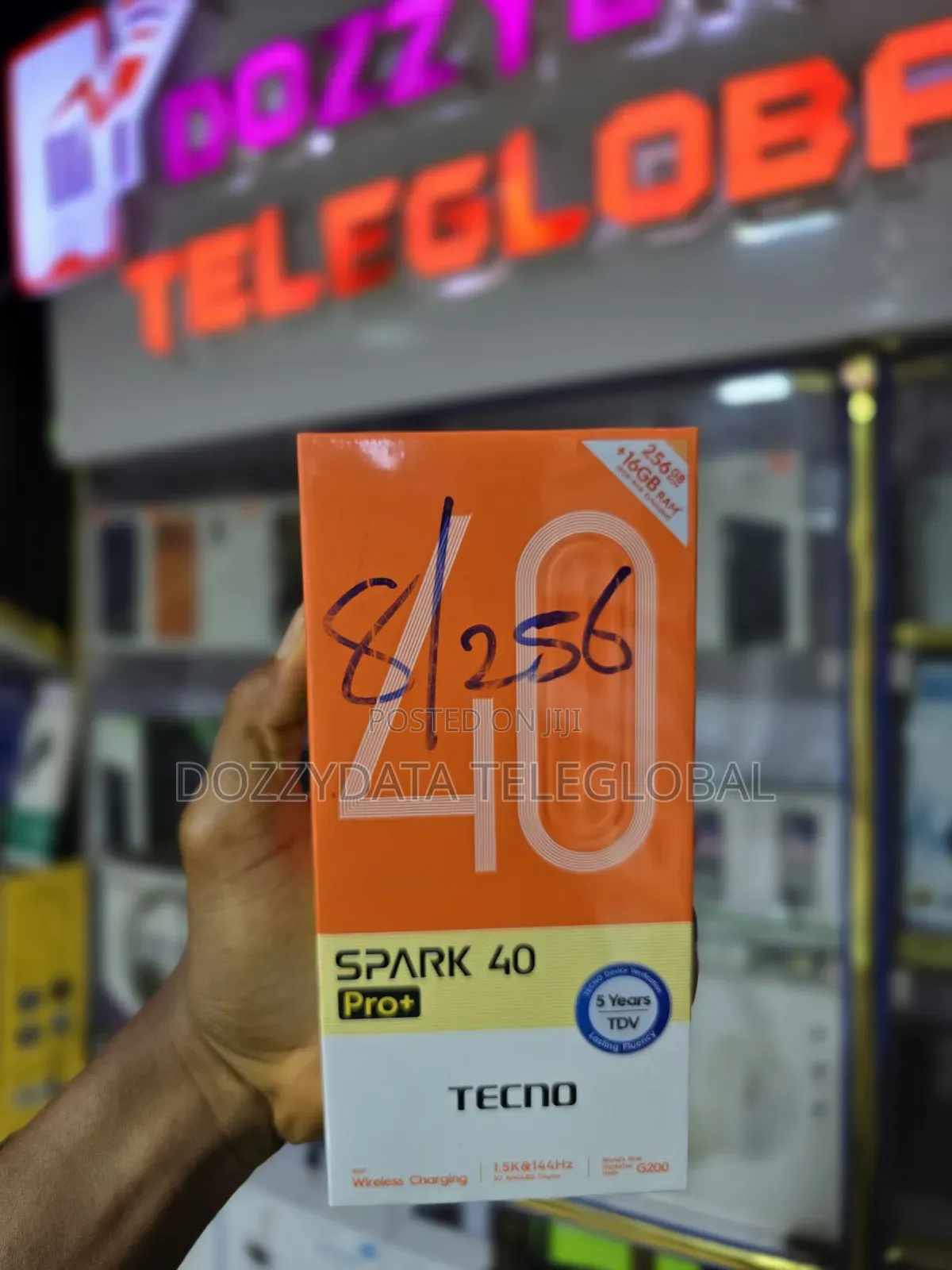 New Tecno Spark 40 Pro+ 256 GB