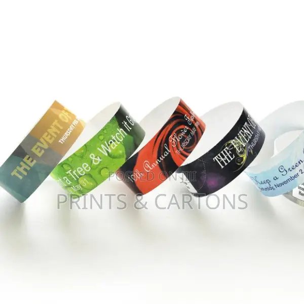 Printed Wristband for Wedding