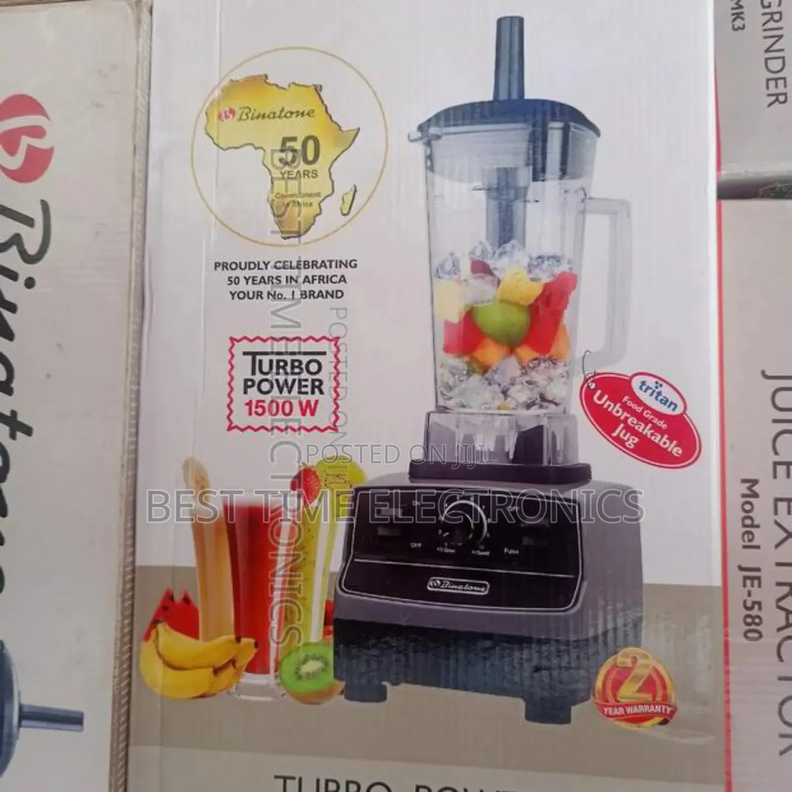 Binatone 2l Turbo High Speed Blender