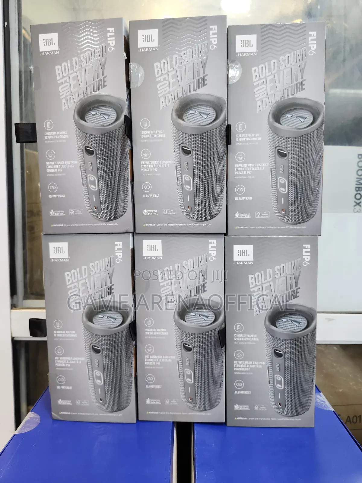 JBL Flip 6 – Adventure-Ready Portable Speaker