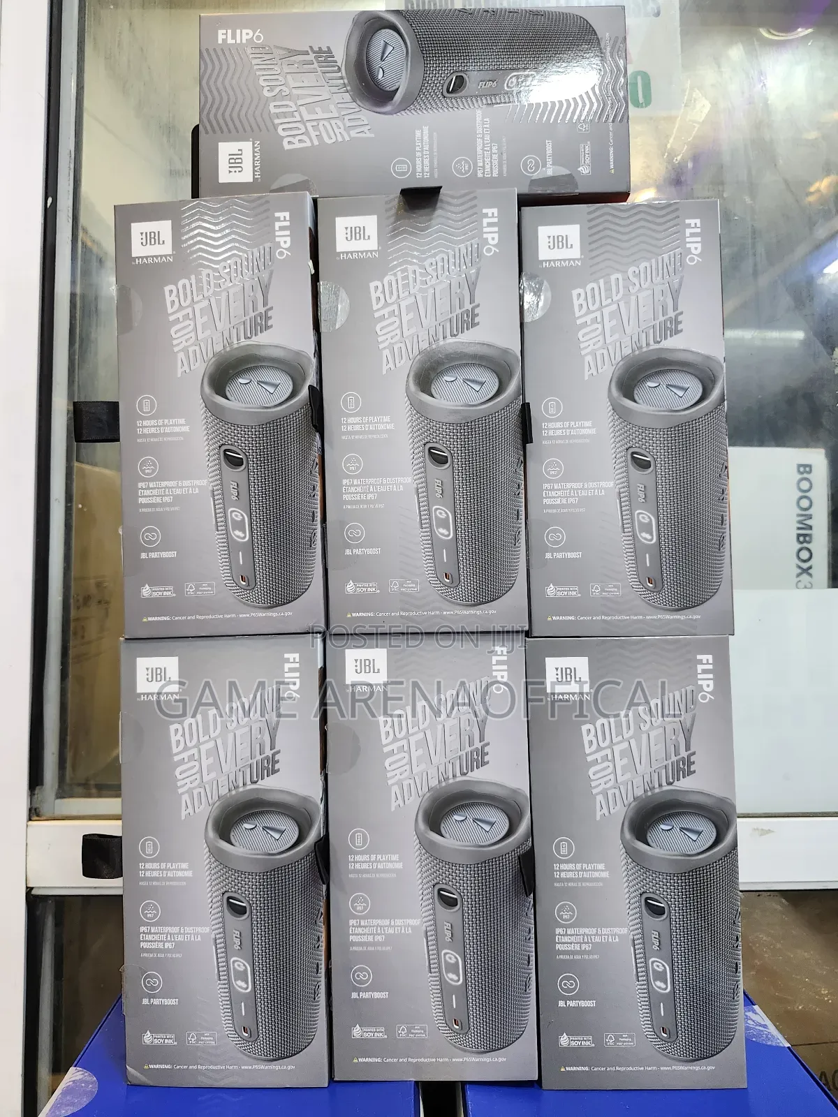 JBL Flip 6 – Next-Level Sound in Compact Design