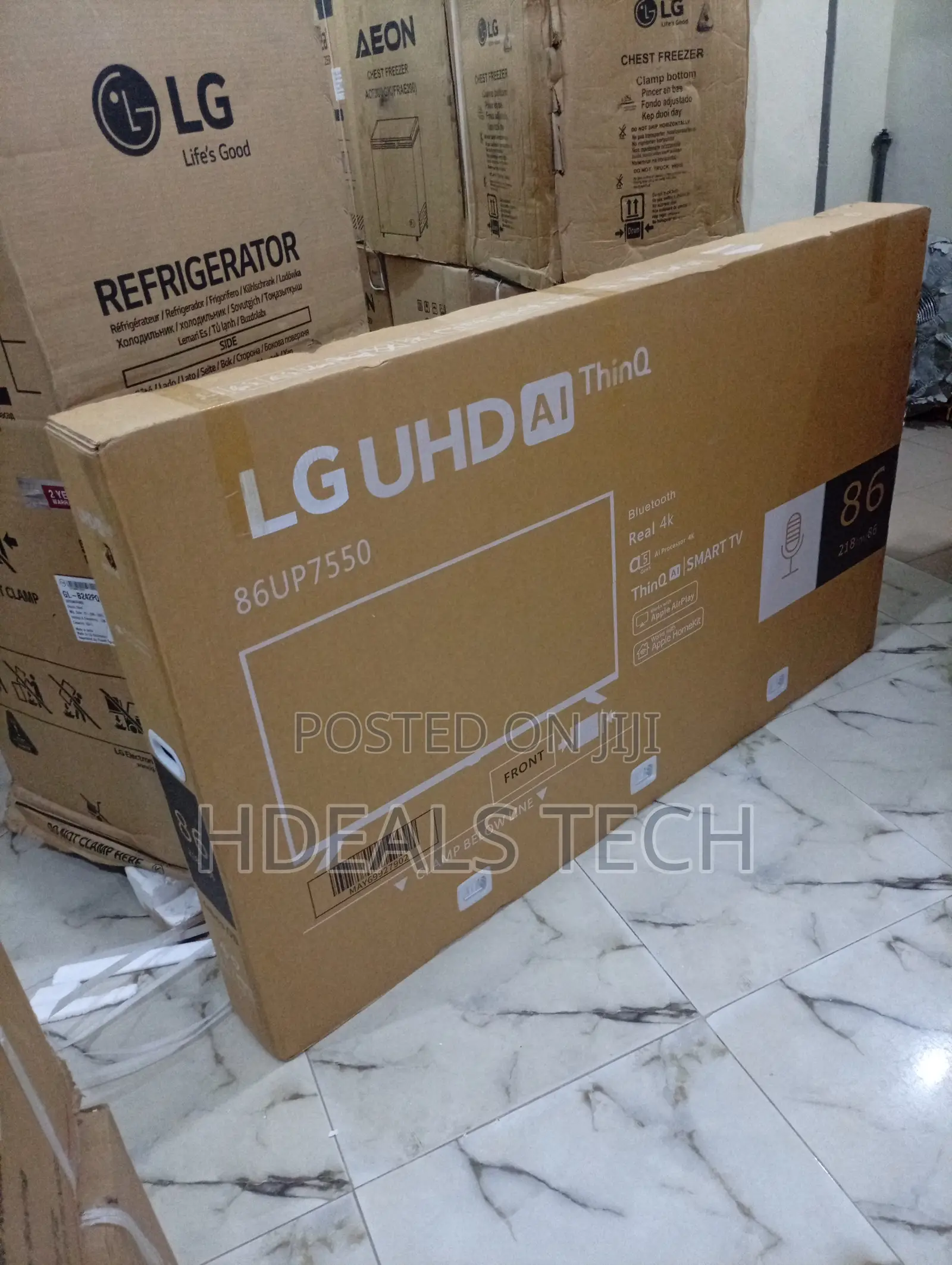 Lg 86” Smart Connect Uhd Tv