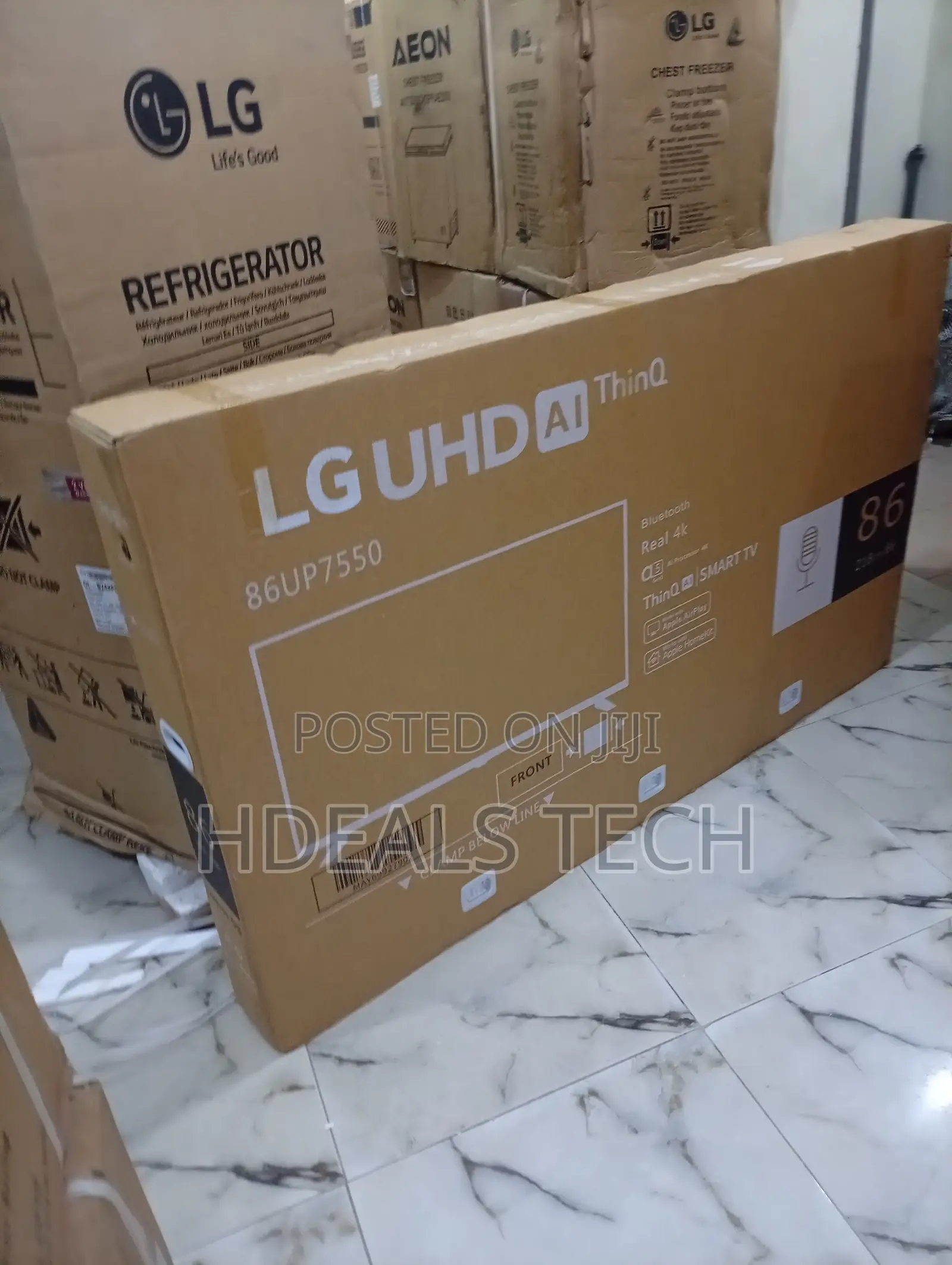 Lg 86” Smart Connect Uhd Tv