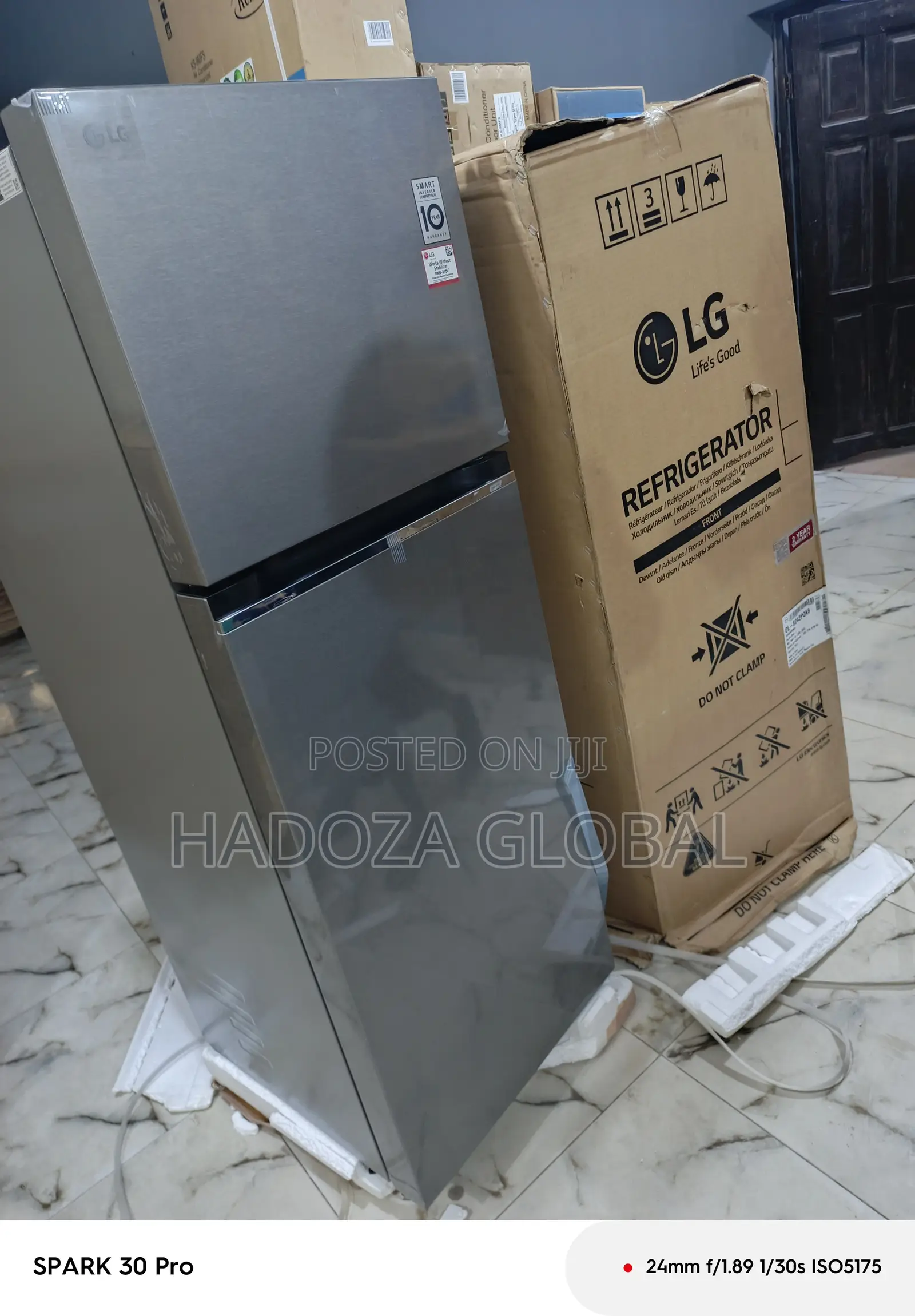 260l Lg Refrigerator, Cool Pac Technology